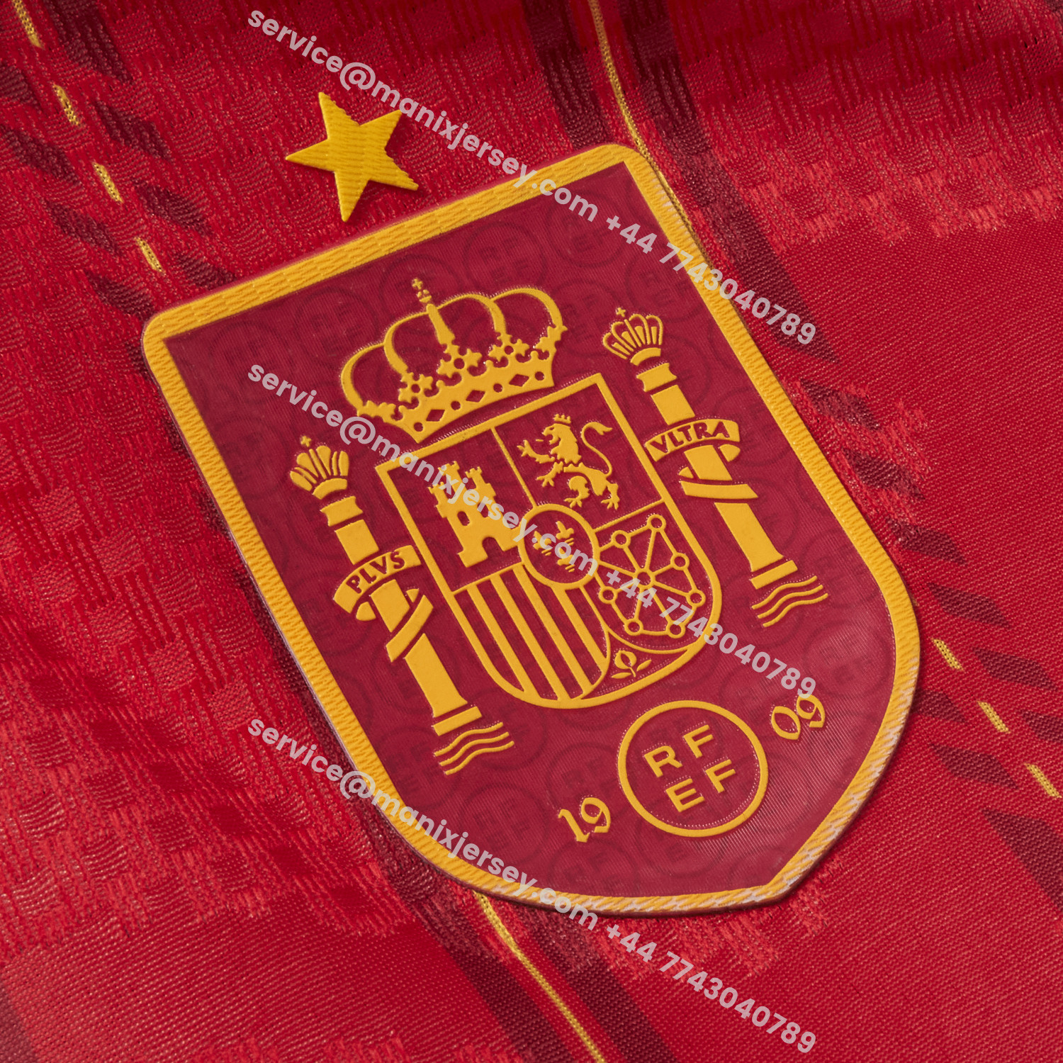 ManixJersey.com | Spain 2026 Home Long Sleeves Jersey - Player Version -Customize Name, Number and Patch | Worldwide Shipping