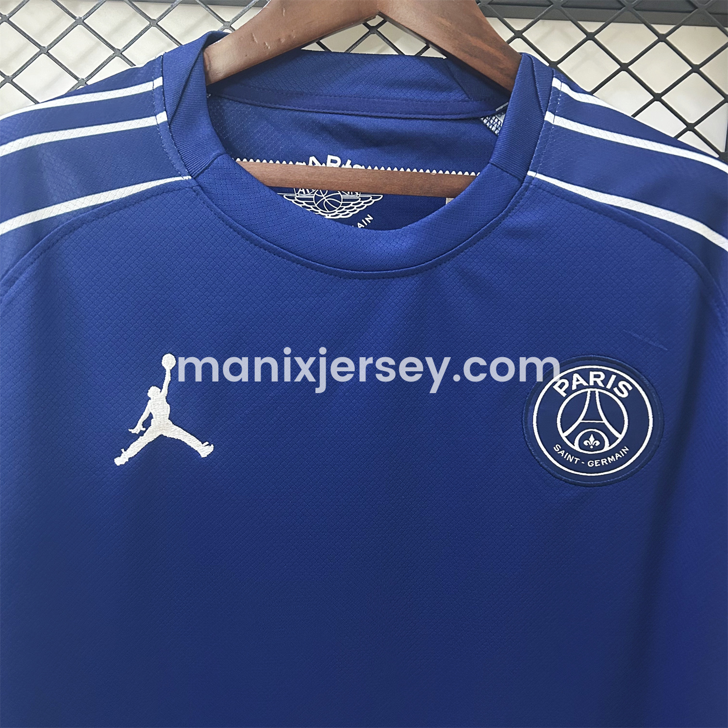 ManixJersey.com | Paris Saint-Germain PSG 24-25 Fourth Unsponsored Long Sleeves Jersey - Fans Version -Customize Name, Number and Patch | Worldwide Shipping