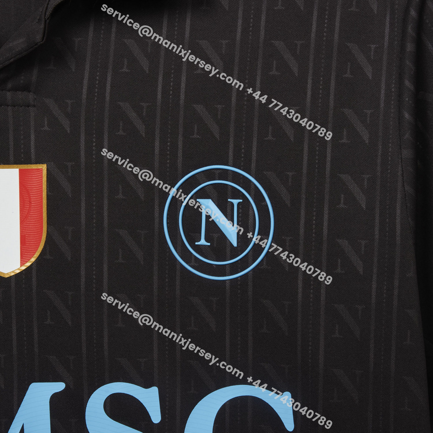 ManixJersey.com | Napoli 25-26 Third Jersey - Fans Version -Customize Name, Number and Patch | Worldwide Shipping