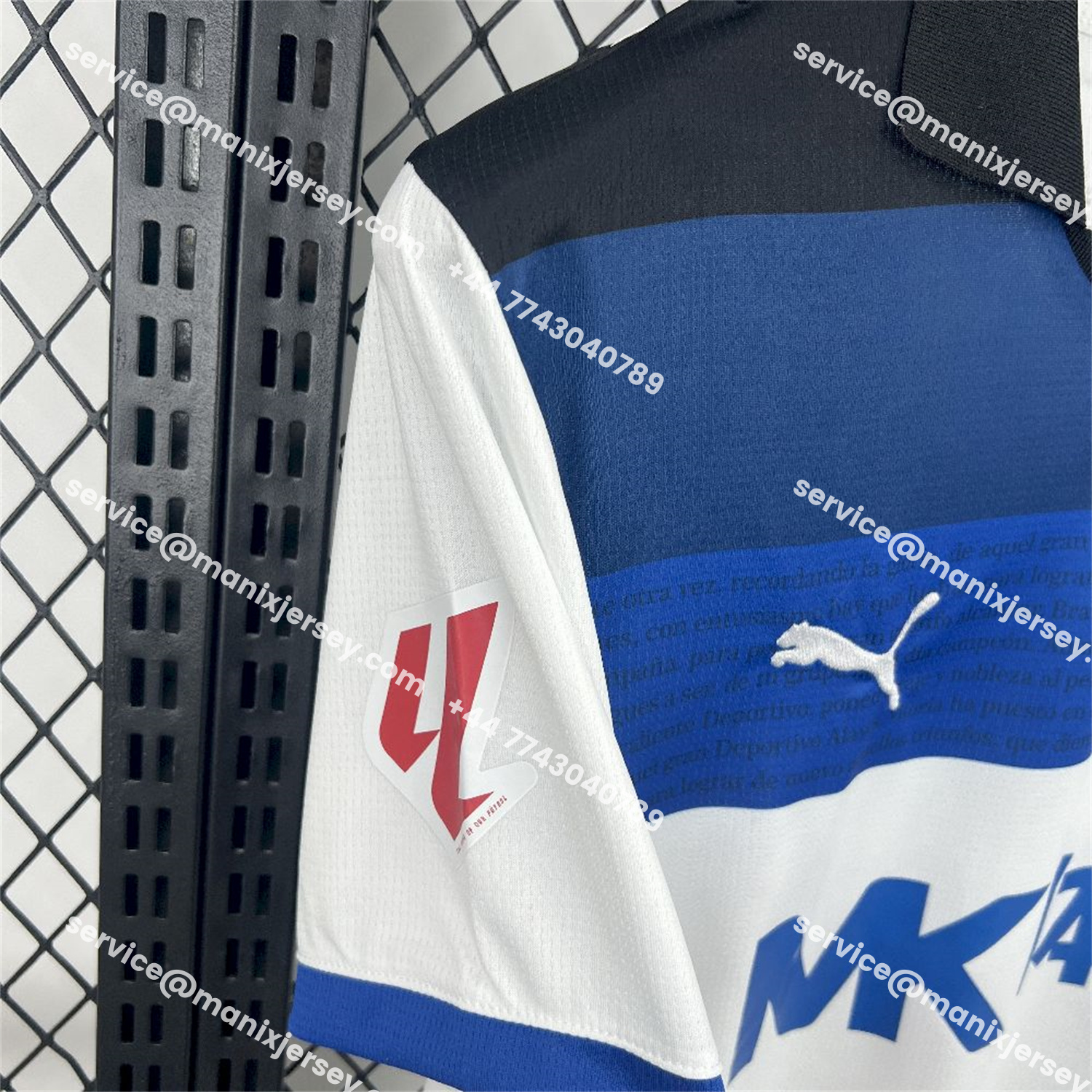 ManixJersey.com | Deportivo Alavés 25-26 Away Jersey - Fans Version -Customize Name, Number and Patch | Worldwide Shipping