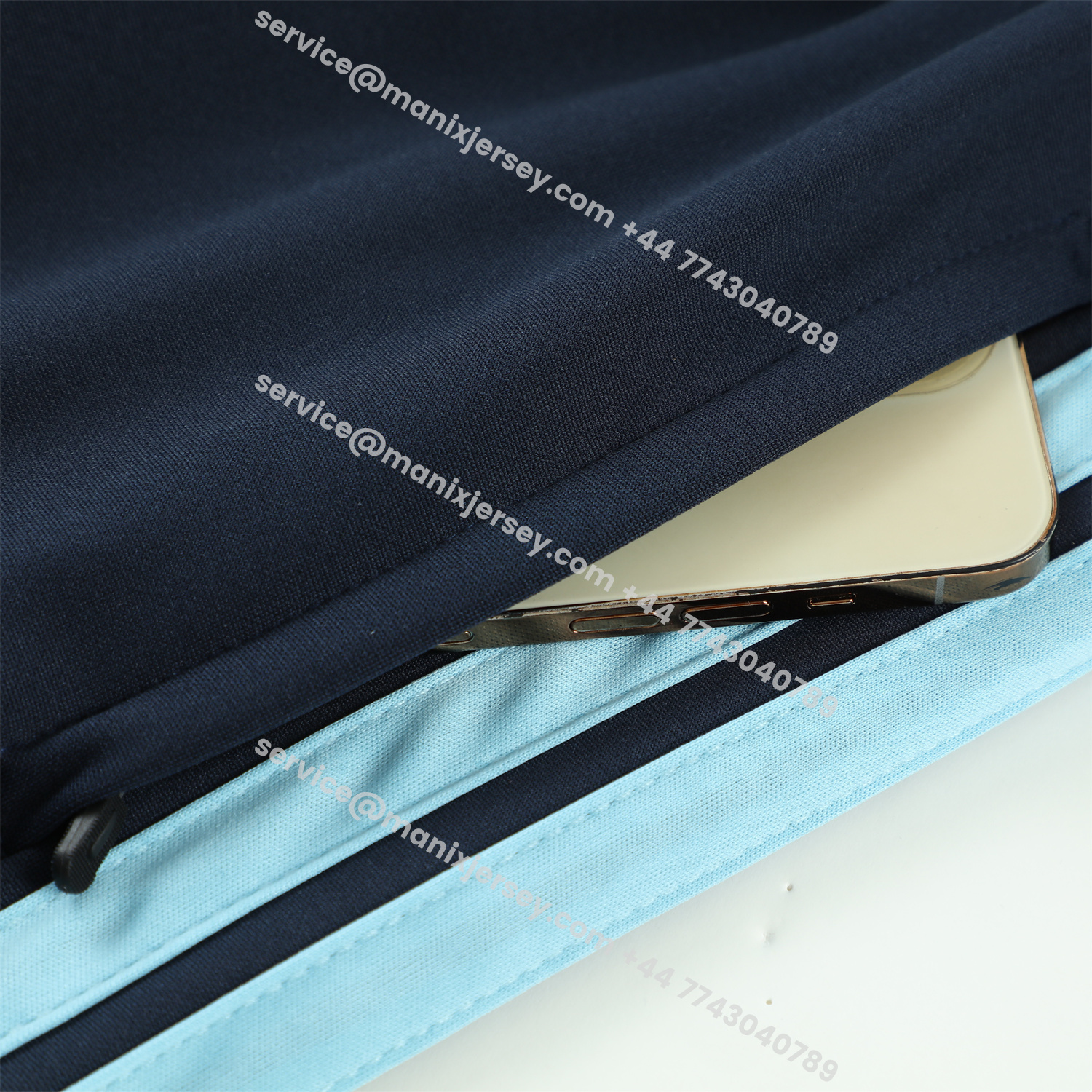 ManixJersey.com | Argentina 2026 Long Sleeve Training Set - Blue Black Top & Pants -Customize Name, Number and Patch | Worldwide Shipping