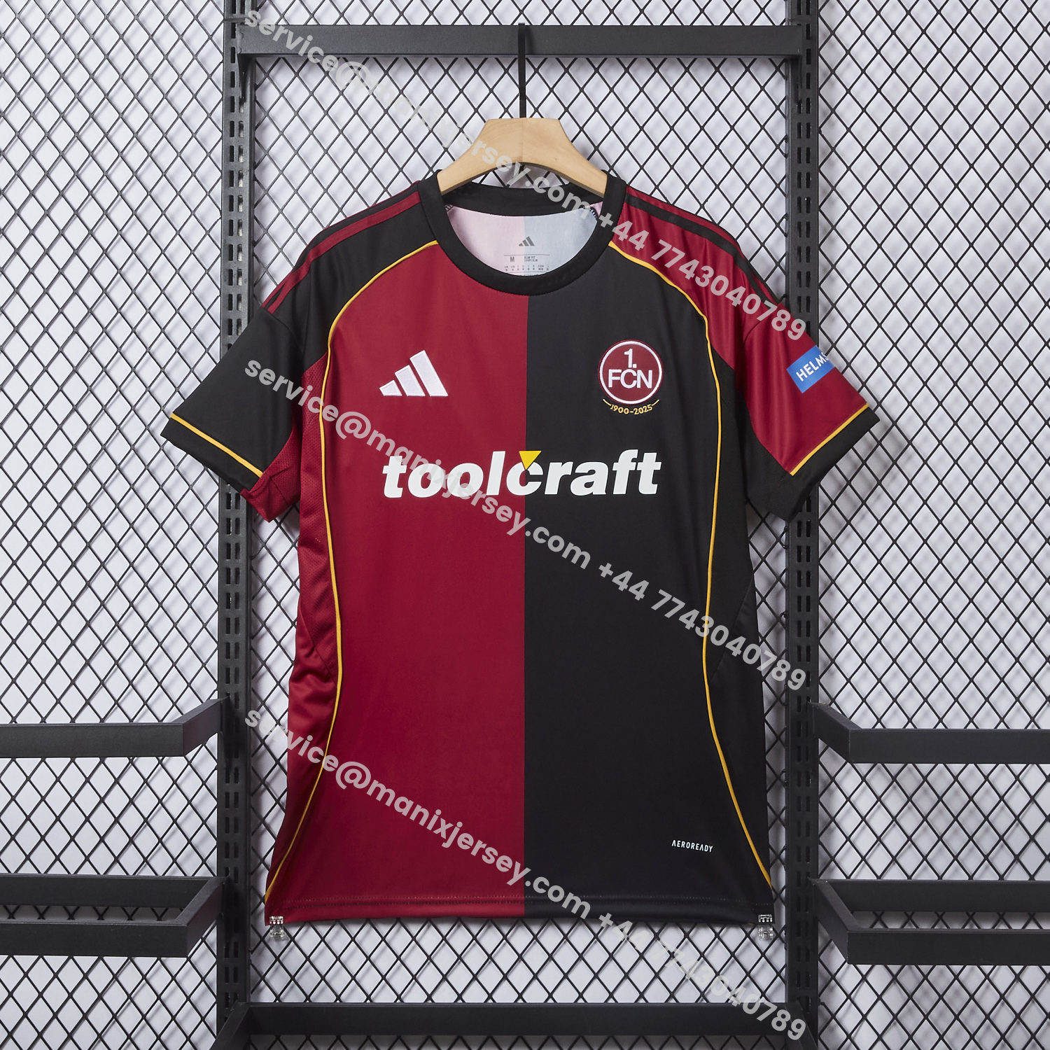 ManixJersey.com | Nürnberg 25-26 Home Jersey - Fans Version -Customize Name, Number and Patch | Worldwide Shipping