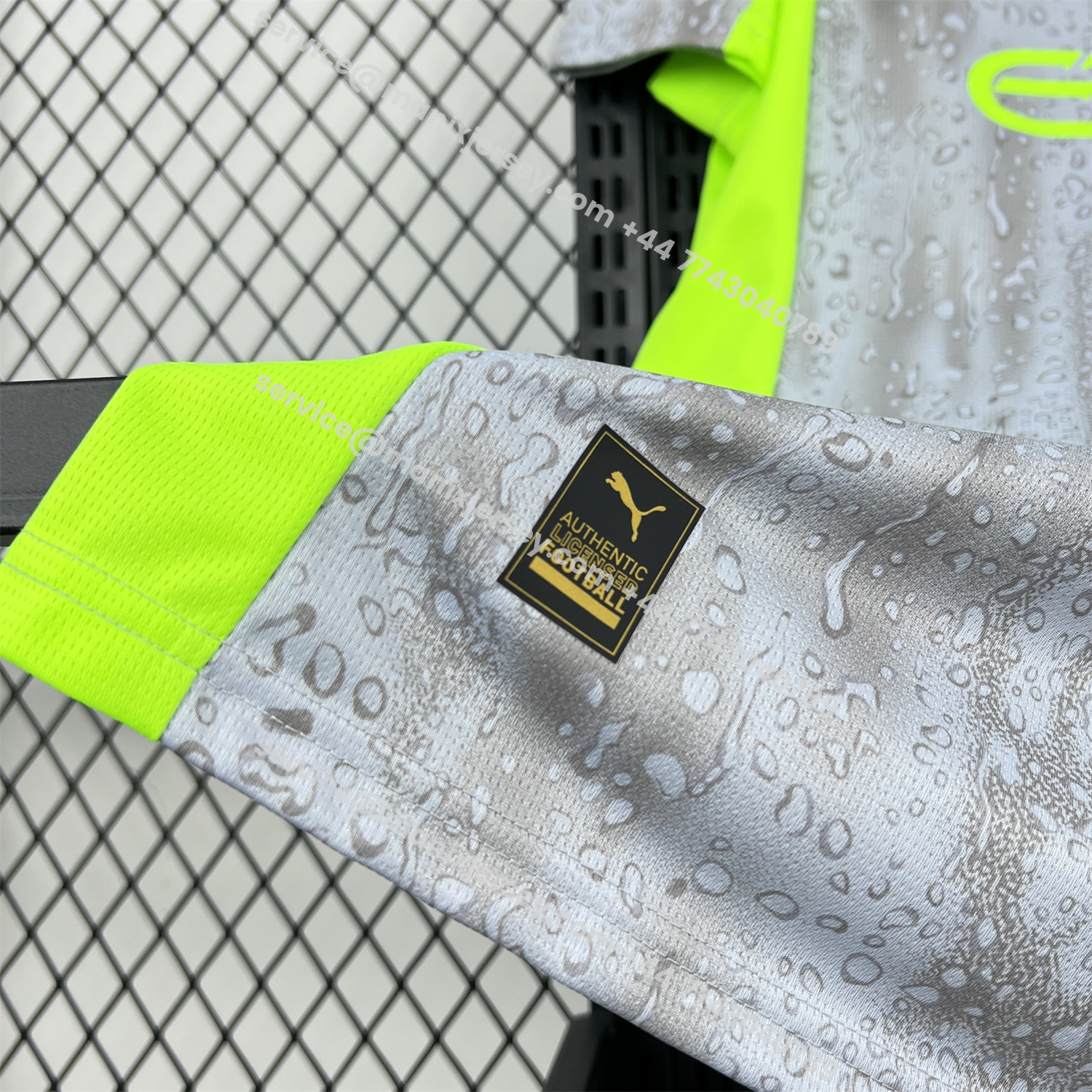 ManixJersey.com | Manchester City 25-26 Third Grey Jersey - Fans Version -Customize Name, Number and Patch | Worldwide Shipping