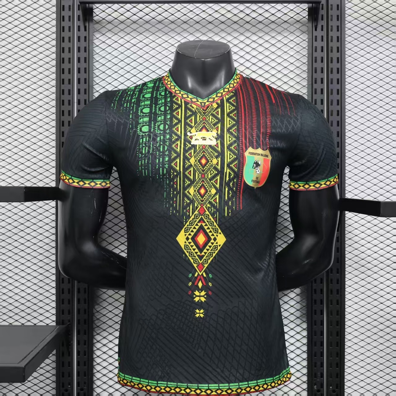 ManixJersey.com | Mali 2026 Black Special Jersey - Player Version -Customize Name, Number and Patch | Worldwide Shipping