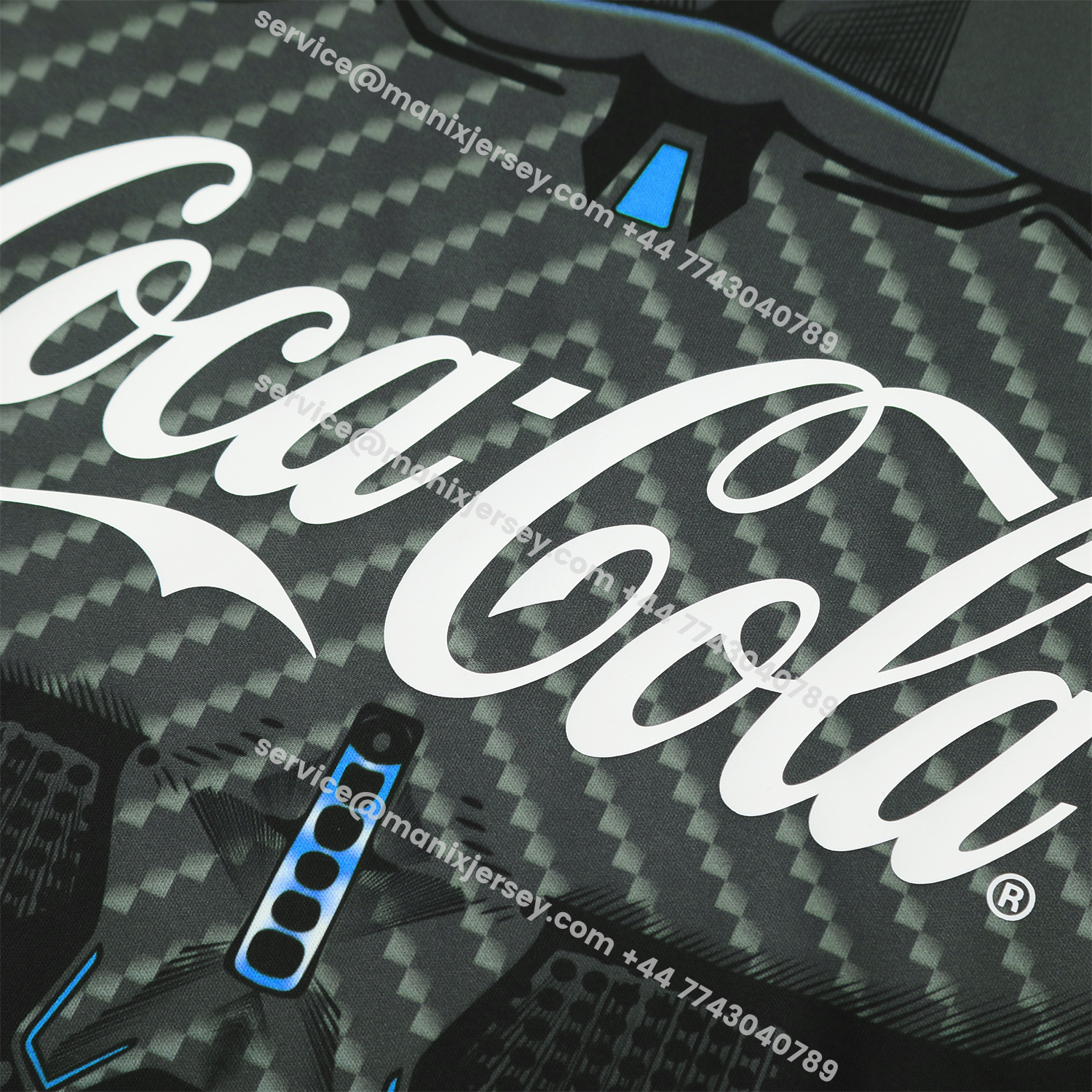 ManixJersey.com | Napoli 25-26 Vest Training Set - Black Mecha Vest & Black Shorts -Customize Name, Number and Patch | Worldwide Shipping