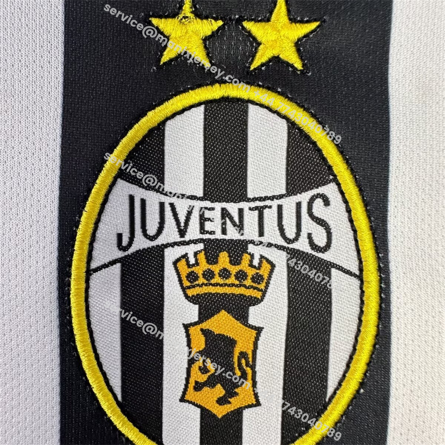 ManixJersey.com | Retro Juventus 2002-03 European Home Long Sleeves Jersey -Customize Name, Number and Patch | Worldwide Shipping