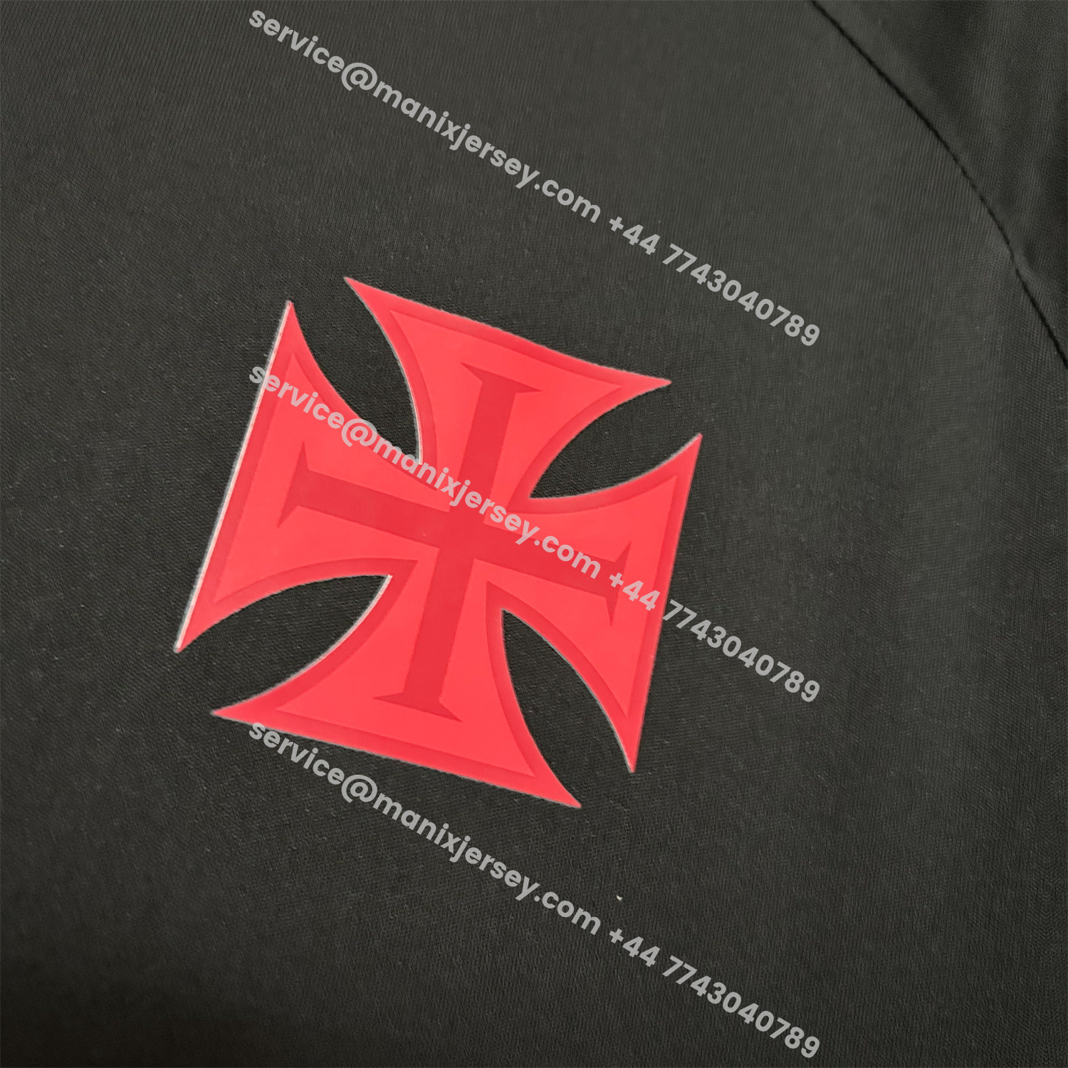 ManixJersey.com | Vasco da Gama 25-26 Black Training Jersey - Fans Version -Customize Name, Number and Patch | Worldwide Shipping