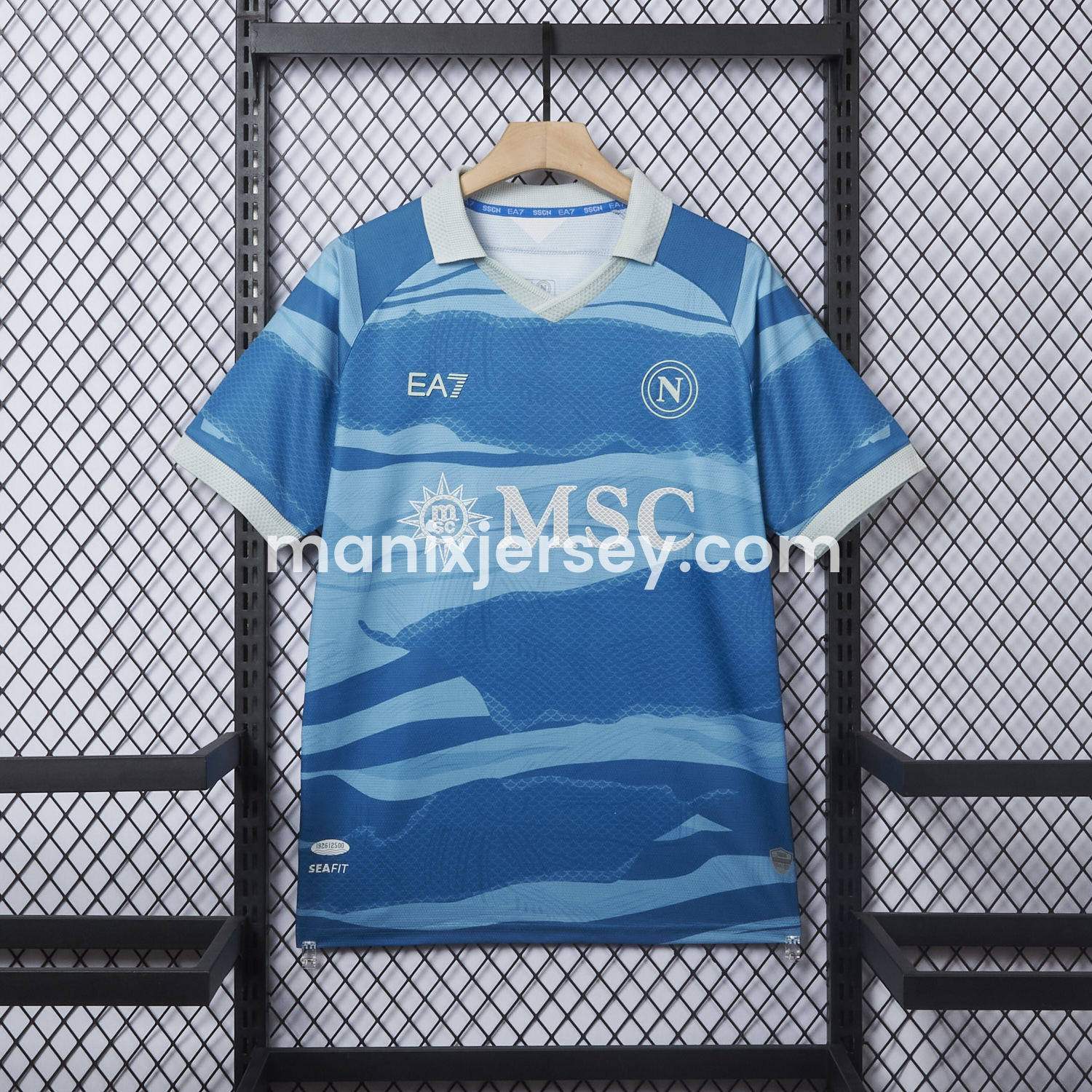 ManixJersey.com | Napoli 24-25 Partenope Special Edition Jersey - Fans Version -Customize Name, Number and Patch | Worldwide Shipping