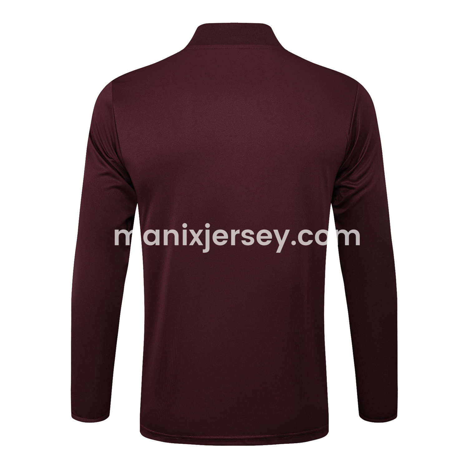 ManixJersey.com | Bayern Munich 25-26 Throwback Trefoil Long Sleeves Training Set - Deep Red -Customize Name, Number and Patch | Worldwide Shipping