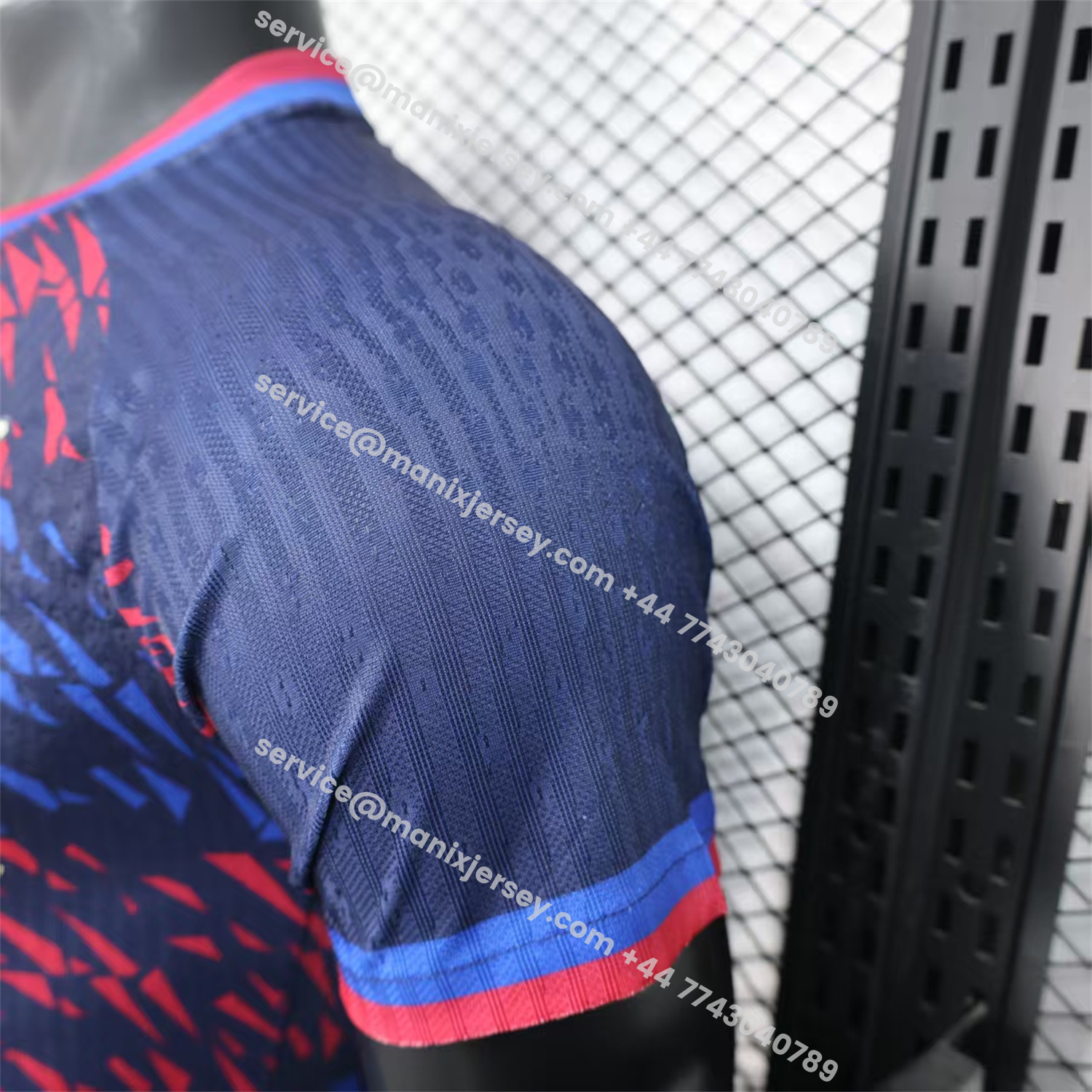 ManixJersey.com | Barcelona 25-26 Red And Blue Surround Special Jersey - Player Version -Customize Name, Number and Patch | Worldwide Shipping