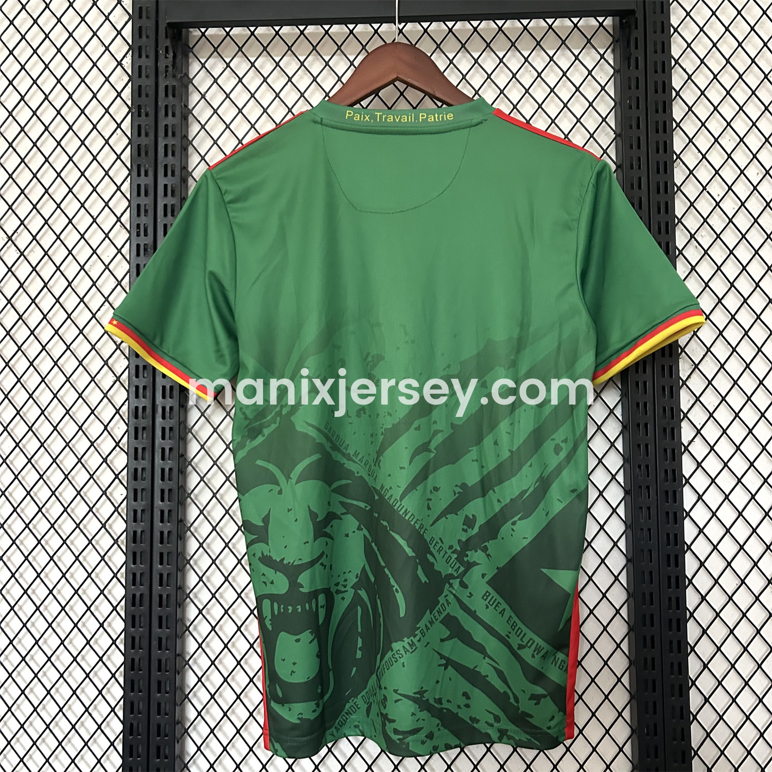 ManixJersey.com | Cameroon 25-26 Home Jersey - Fans Version -Customize Name, Number and Patch | Worldwide Shipping