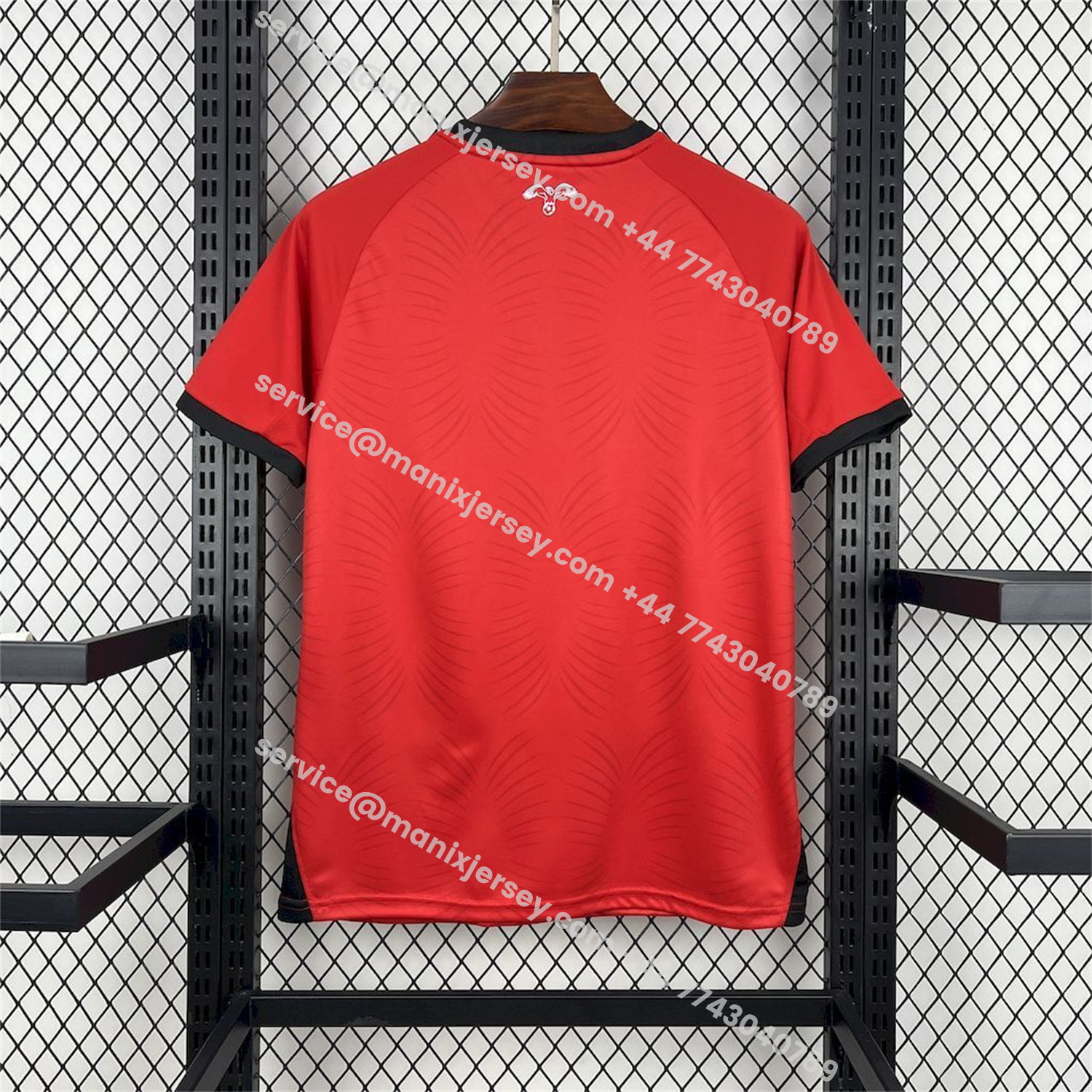 ManixJersey.com | Jordan 2026 Away Red Jersey - Fans Version -Customize Name, Number and Patch | Worldwide Shipping