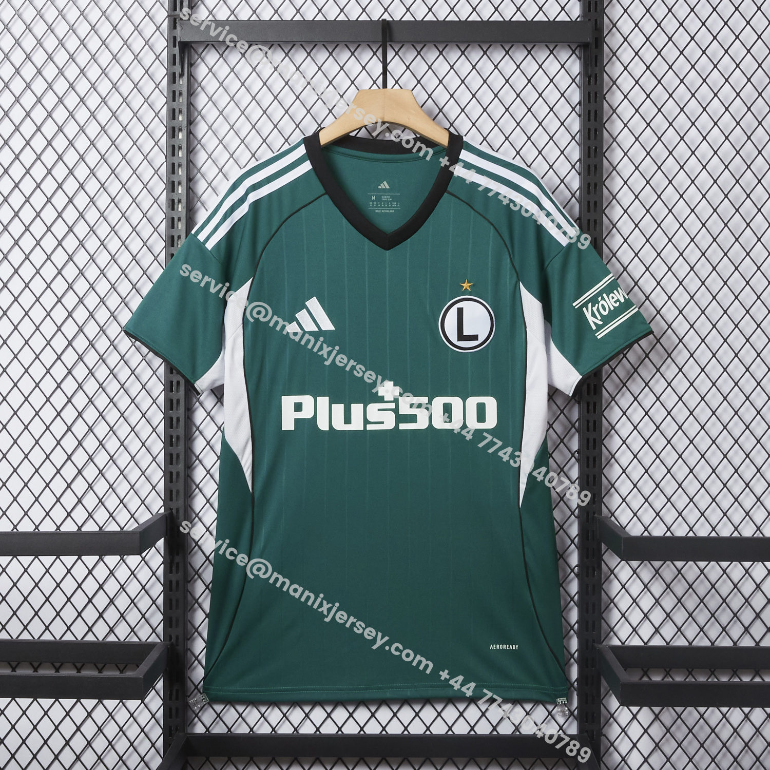 ManixJersey.com | Legia Warszawa 25-26 Away Jersey - Fans Version -Customize Name, Number and Patch | Worldwide Shipping