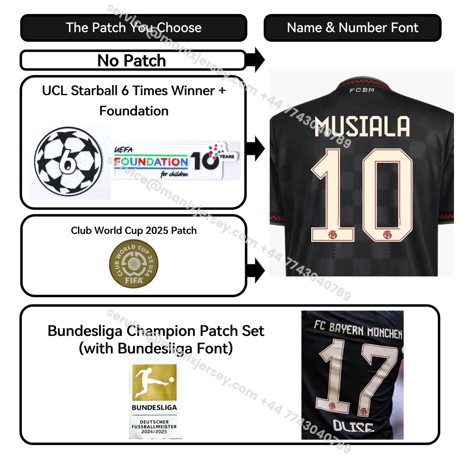 ManixJersey.com | Bayern Munich 25-26 Third Jersey - Player Version -Customize Name, Number and Patch | Worldwide Shipping