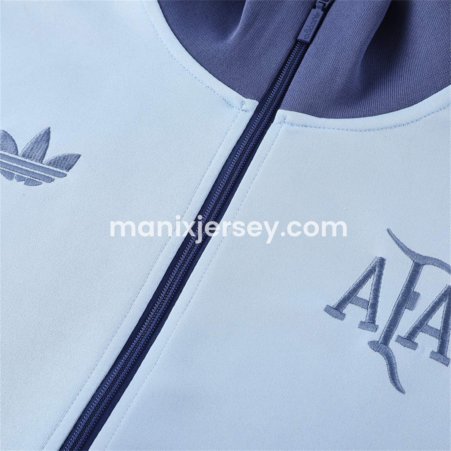 ManixJersey.com | Argentina 24-25 Throwback Jacket Training Tracksuit - Light Blue Jackets & Blue Pants -Customize Name, Number and Patch | Worldwide Shipping