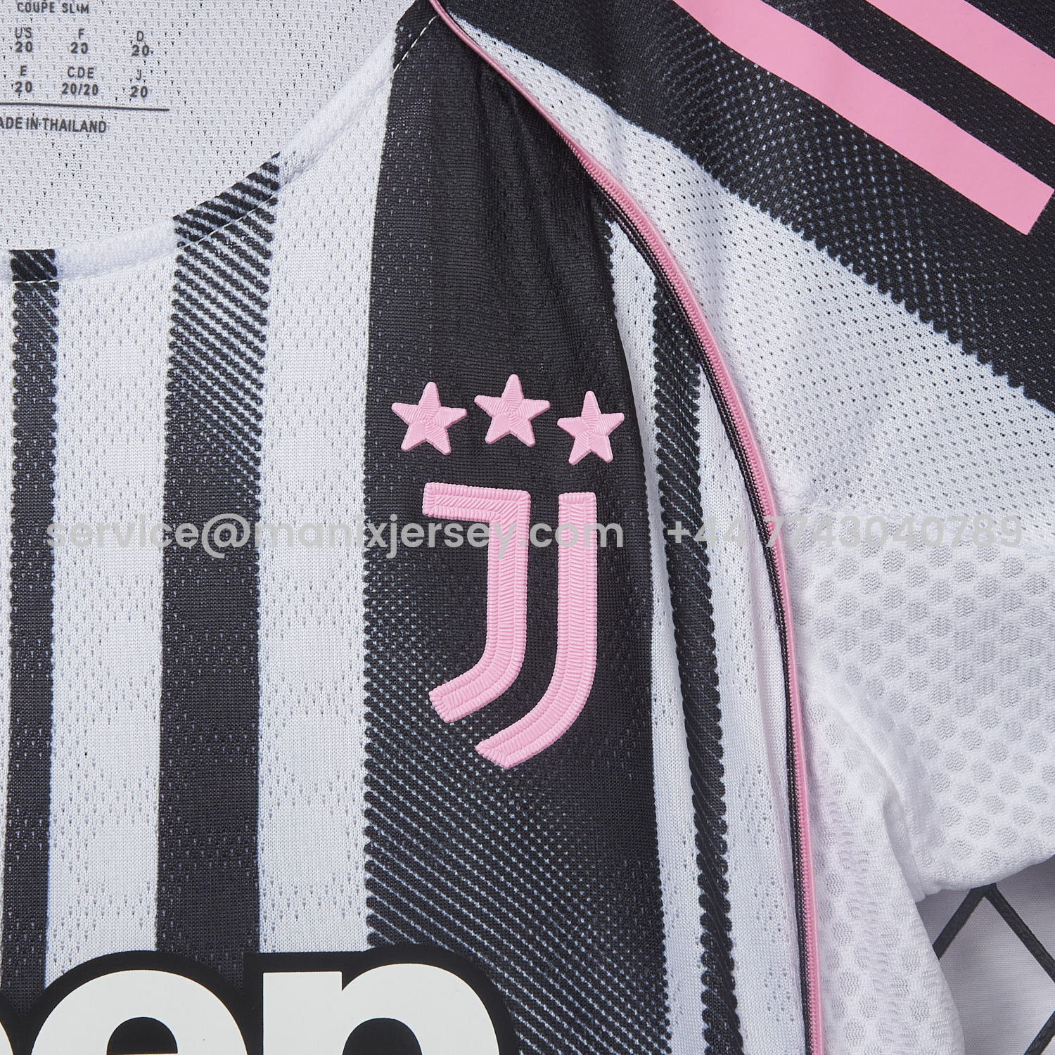 ManixJersey.com | Juventus 25-26 Home Kids Kit - Player Version -Customize Name, Number and Patch | Worldwide Shipping