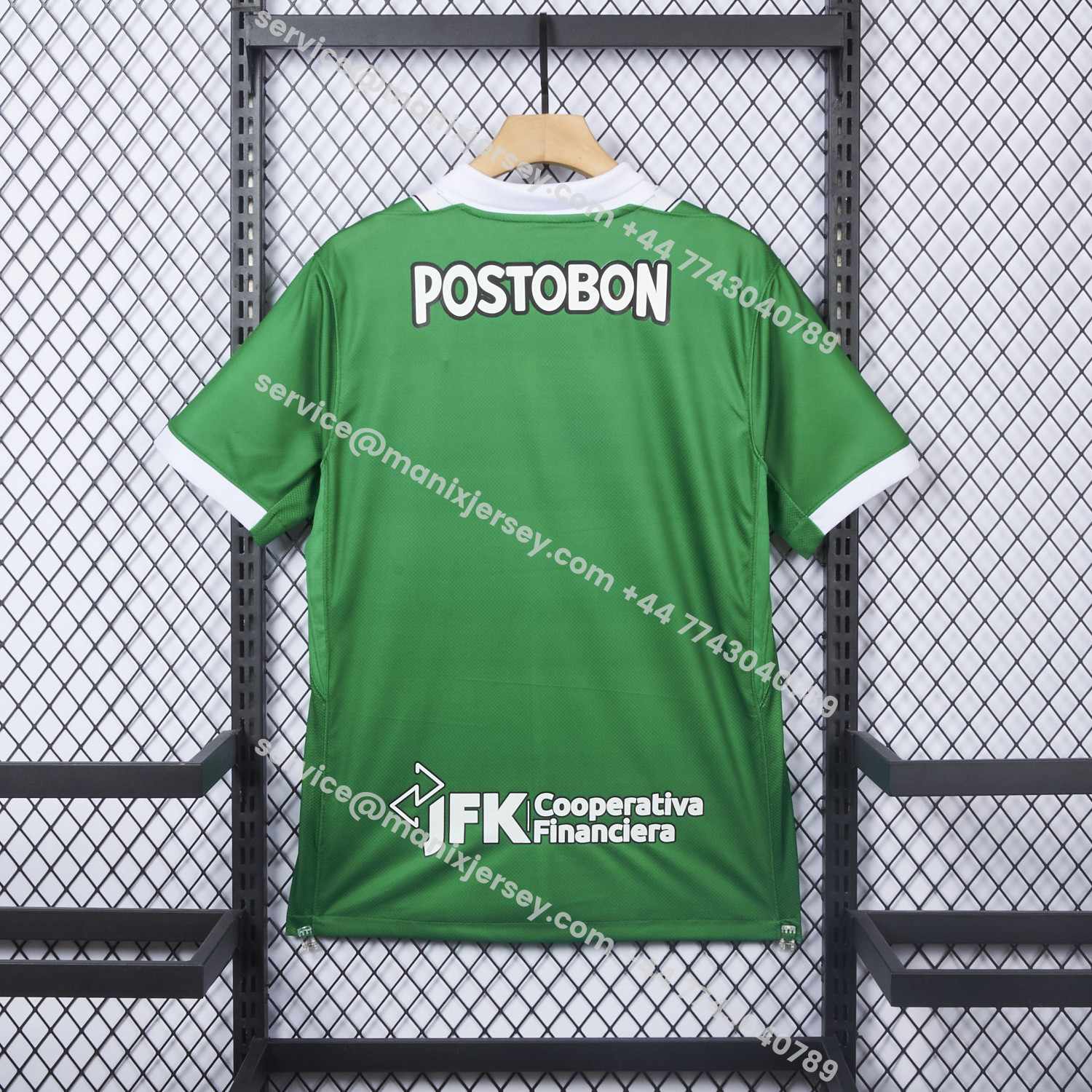 ManixJersey.com | Atlético Nacional 2026 Home Jersey - Fans Version -Customize Name, Number and Patch | Worldwide Shipping