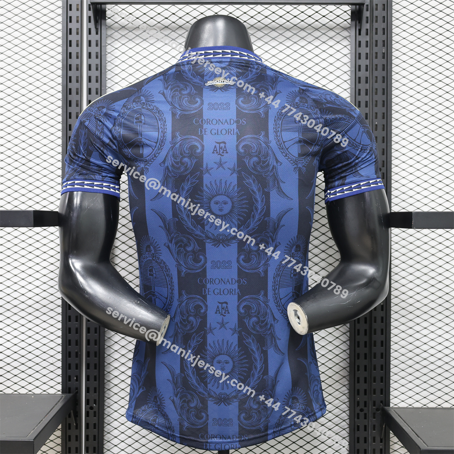 Argentina 2026 Dark Blue And Black Pattern Sun Special Edition Jersey - Player Version:football jersey mysite: unitedjerseyfootball 邓江浪:football