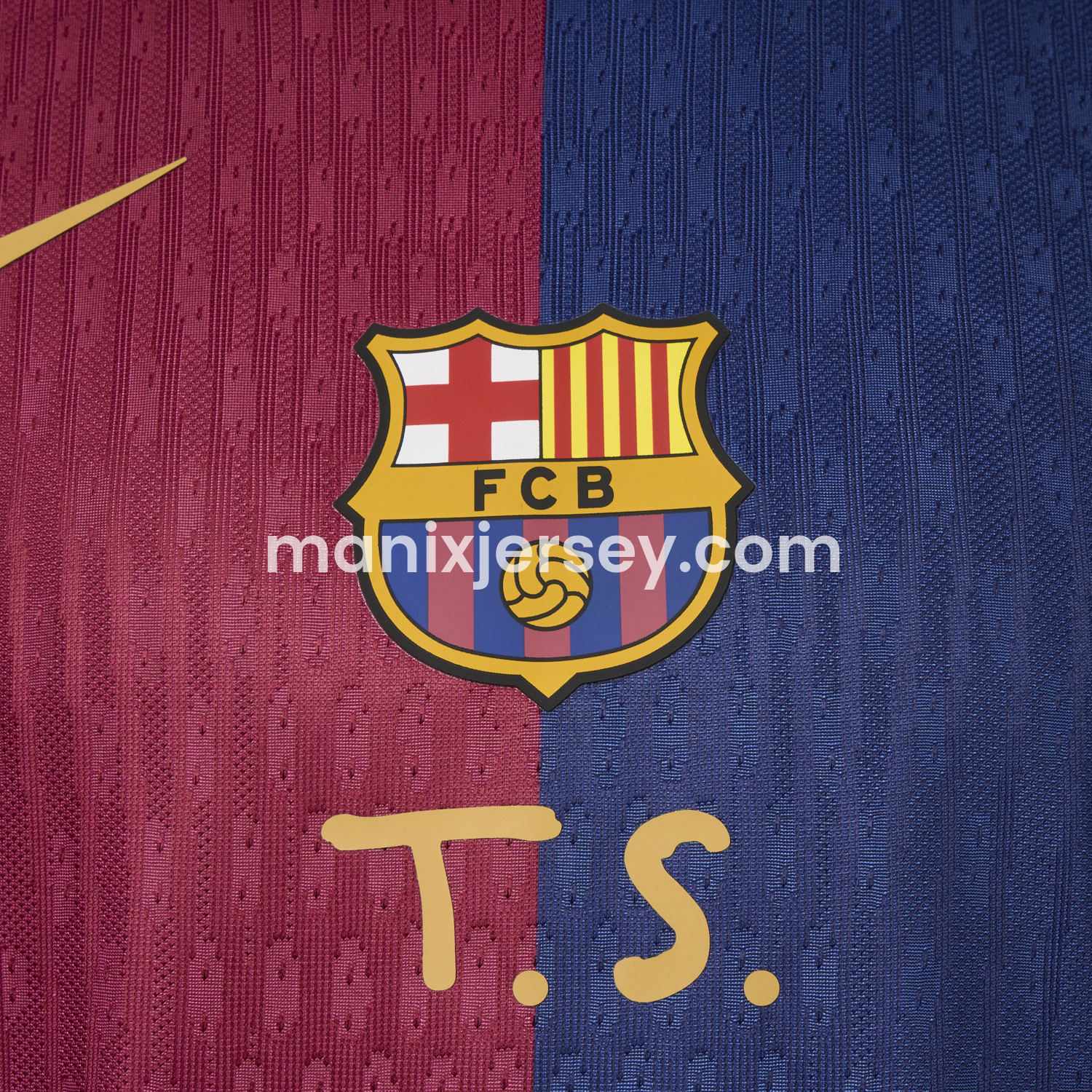 ManixJersey.com | Barcelona x Taylor Swift 24-25 Home Special Edition Jersey - Player Version -Customize Name, Number and Patch | Worldwide Shipping