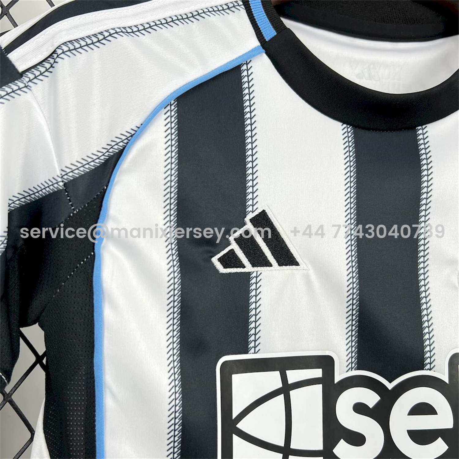 ManixJersey.com | Newcastle United 25-26 Home Kids Kit -Customize Name, Number and Patch | Worldwide Shipping