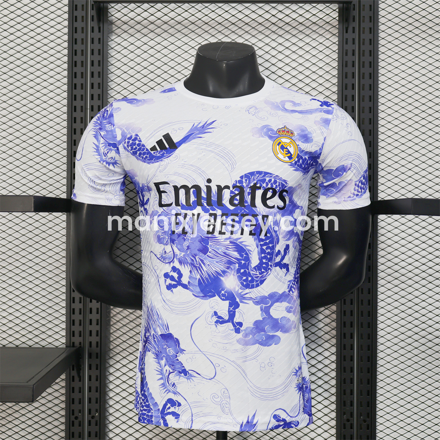 ManixJersey.com | Real Madrid 25-26 Purple Dragon Soars Special Edition Jersey - Player Version -Customize Name, Number and Patch | Worldwide Shipping