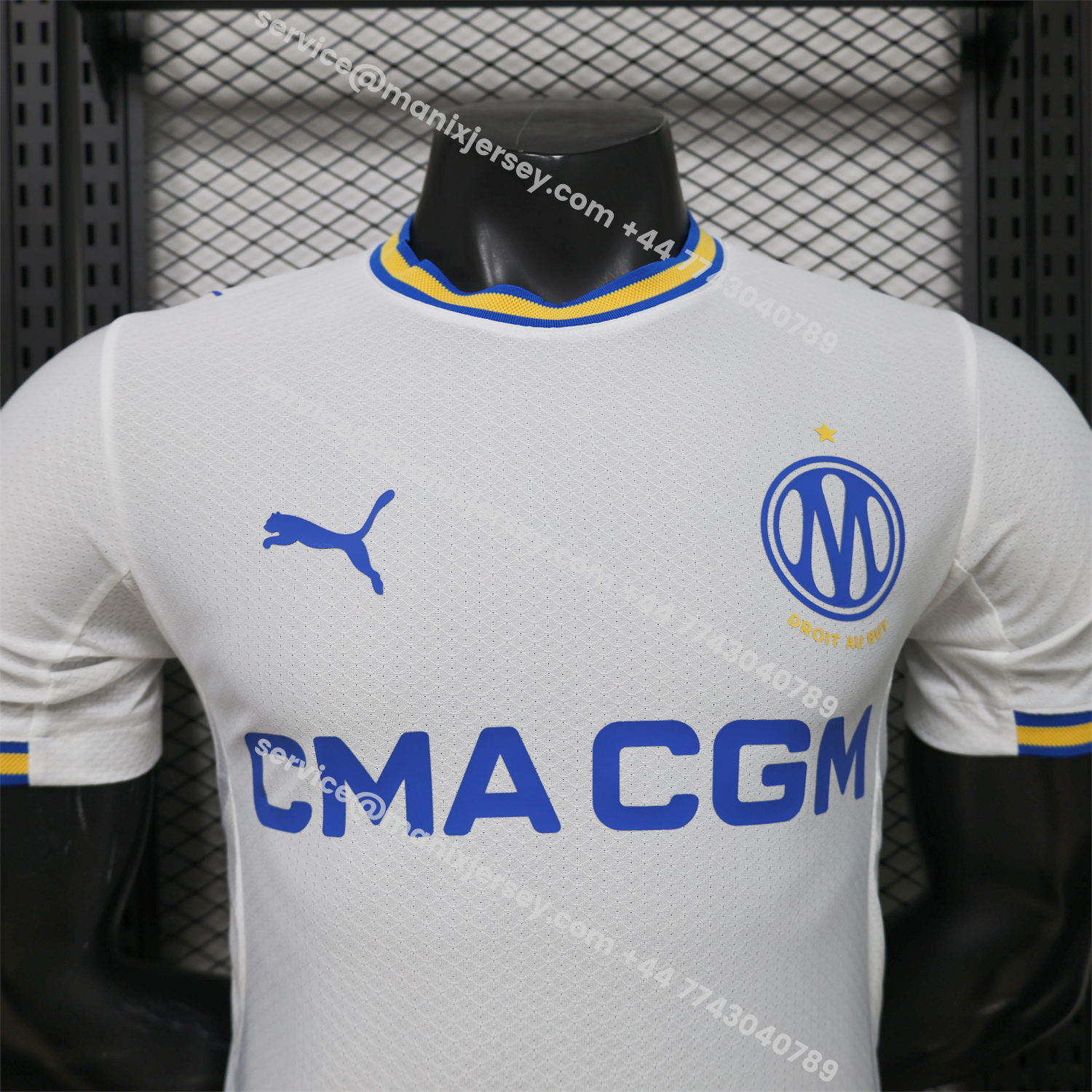 Marseille 26-27 Home Jersey -Player Version:football jersey mysite: unitedjerseyfootball 邓江浪:football
