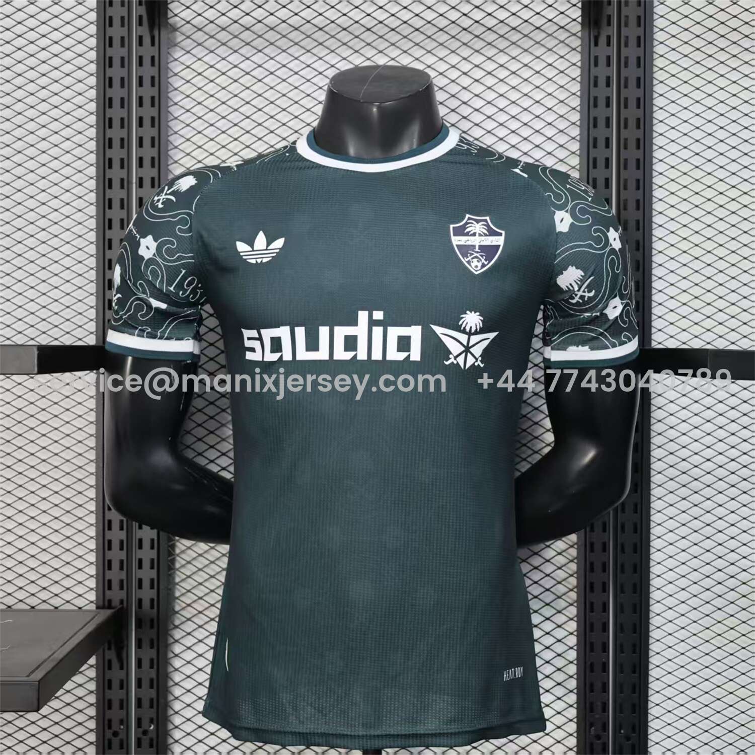 ManixJersey.com | Al-Ahli SFC Jeddah Nationals 25-26 Green Special Edition Jersey - Player Version -Customize Name, Number and Patch | Worldwide Shipping