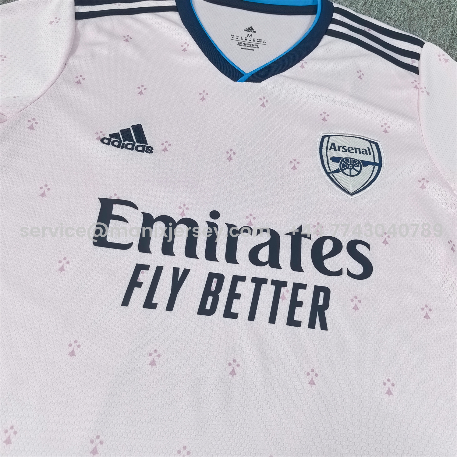 ManixJersey.com | Retro Arsenal 2022-23 Third Jersey -Customize Name, Number and Patch | Worldwide Shipping