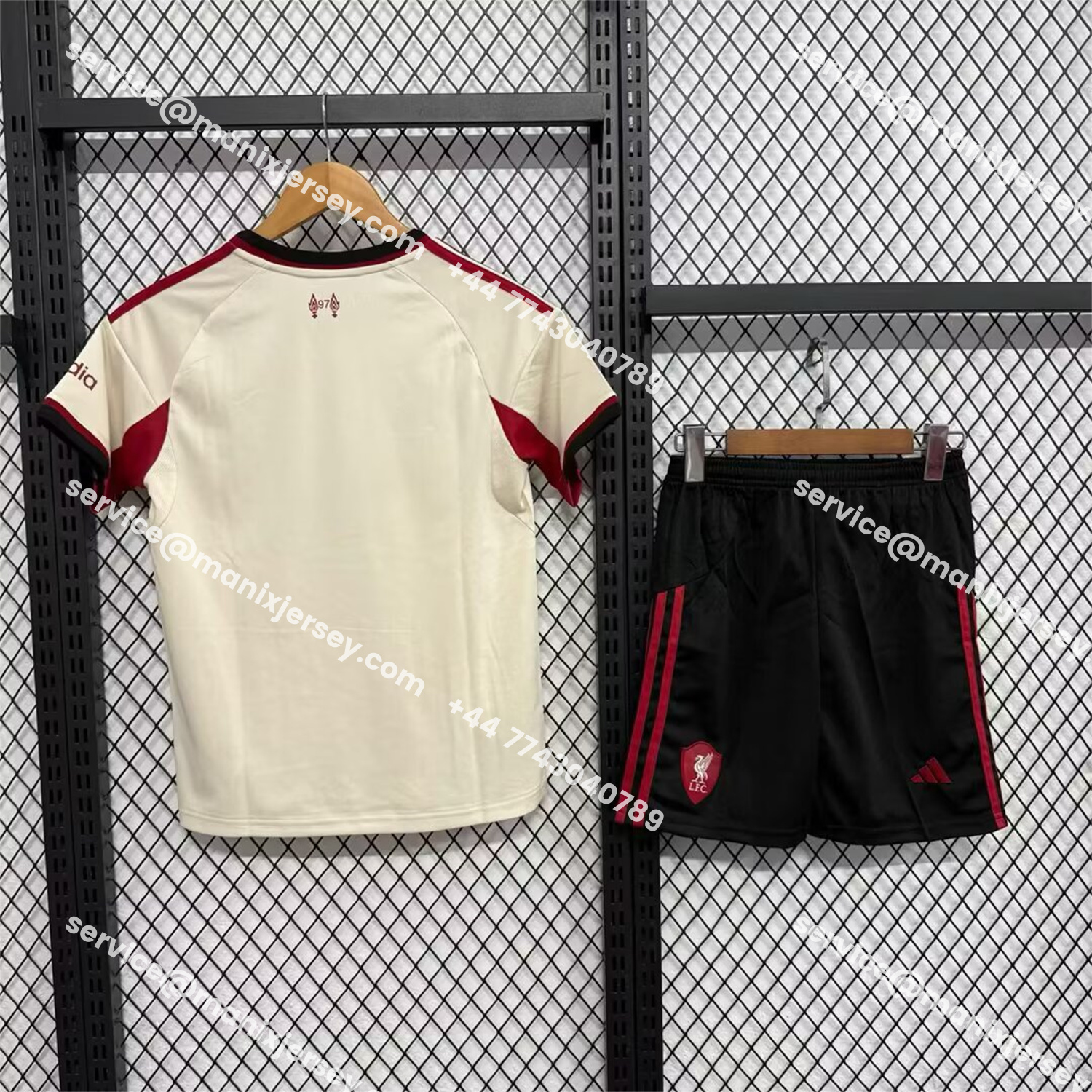 ManixJersey.com | Liver.pool 25-26 Away Kids Kit -Customize Name, Number and Patch | Worldwide Shipping