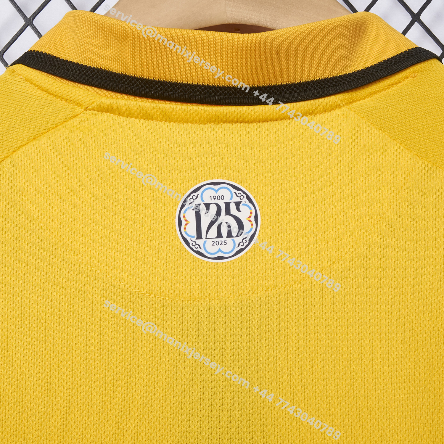 ManixJersey.com | RCD Espanyol 25-26 125th Anniversary Yellow Jersey - Fans Version -Customize Name, Number and Patch | Worldwide Shipping