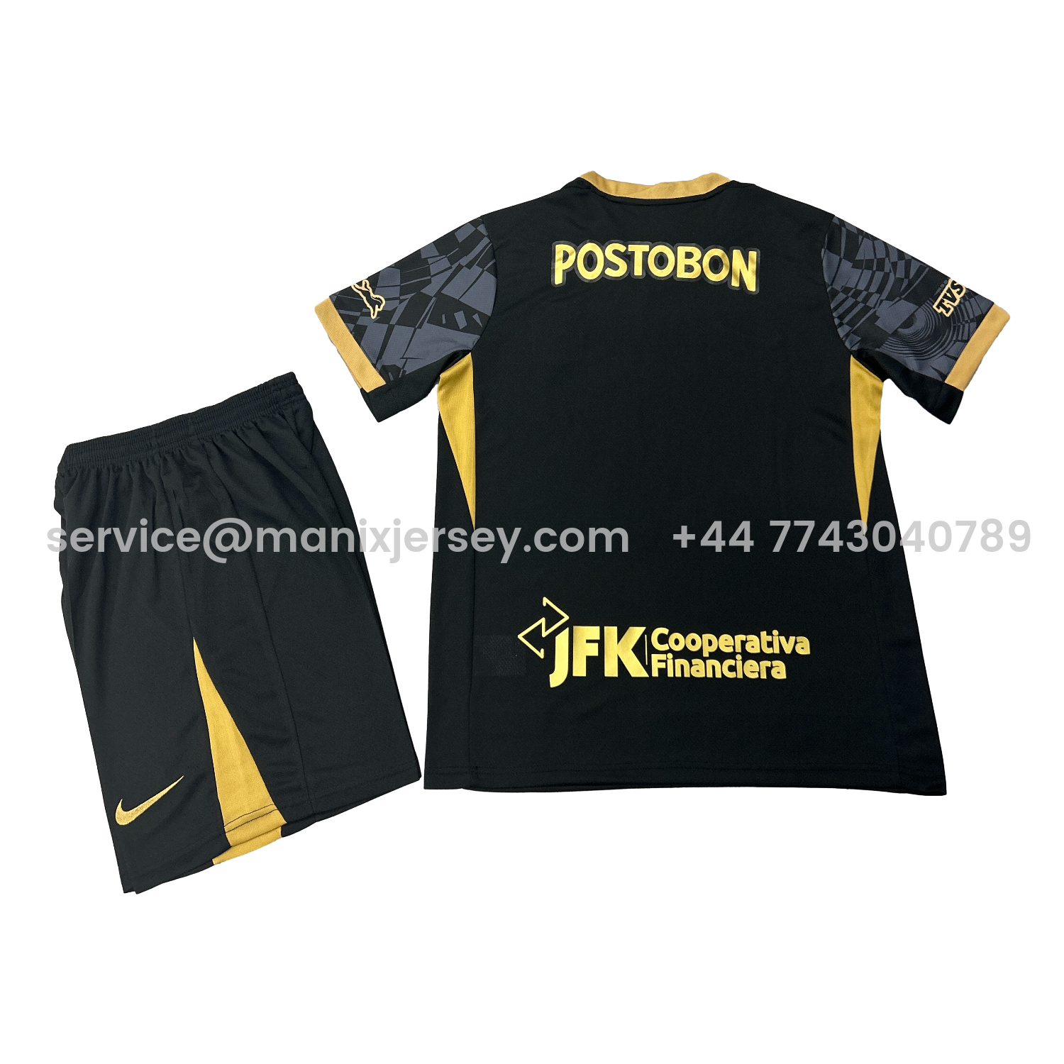 ManixJersey.com | Atlético Nacional 25-26 Away Men's Adult Jersey Set - Fans Version -Customize Name, Number and Patch | Worldwide Shipping