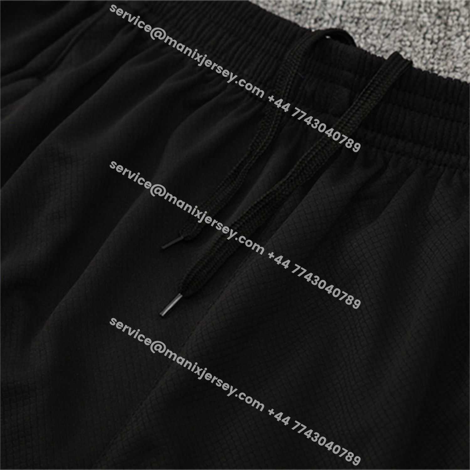 ManixJersey.com | Manchester United 25-26 Short-Sleeve Training Set - White Purple Top & Black Shorts -Customize Name, Number and Patch | Worldwide Shipping