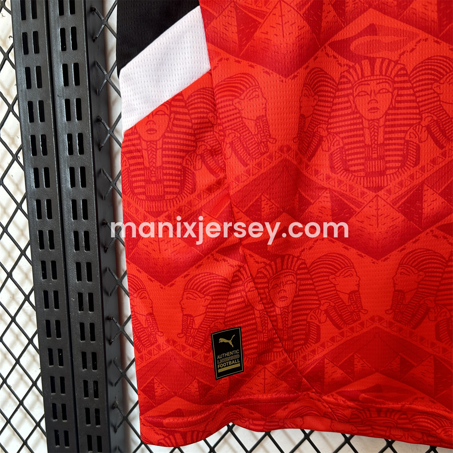 ManixJersey.com | Egypt 25-26 Home Jersey - Fans Version -Customize Name, Number and Patch | Worldwide Shipping