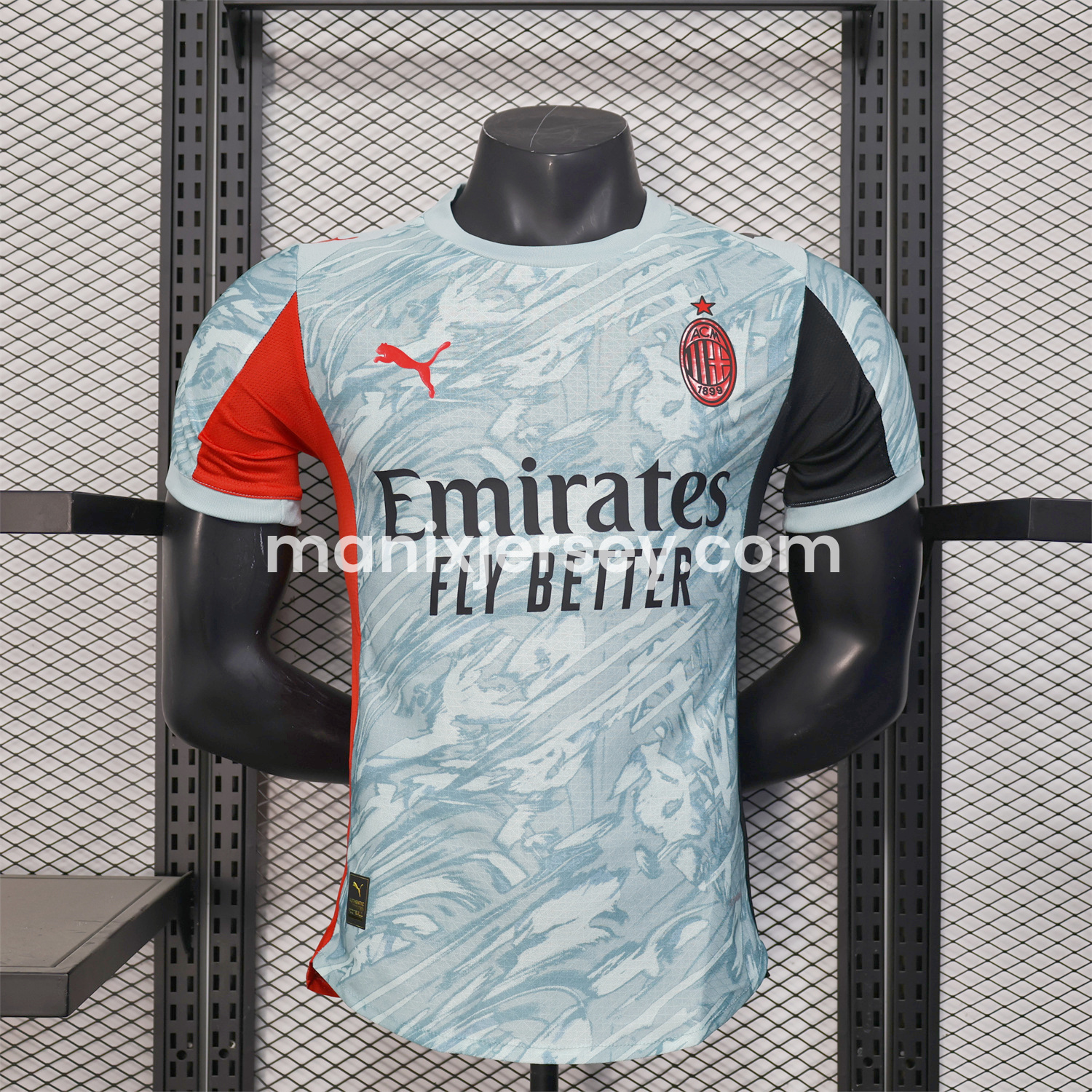 ManixJersey.com | AC Milan 25-26 Goalkeeper Home Jersey - Player Version -Customize Name, Number and Patch | Worldwide Shipping