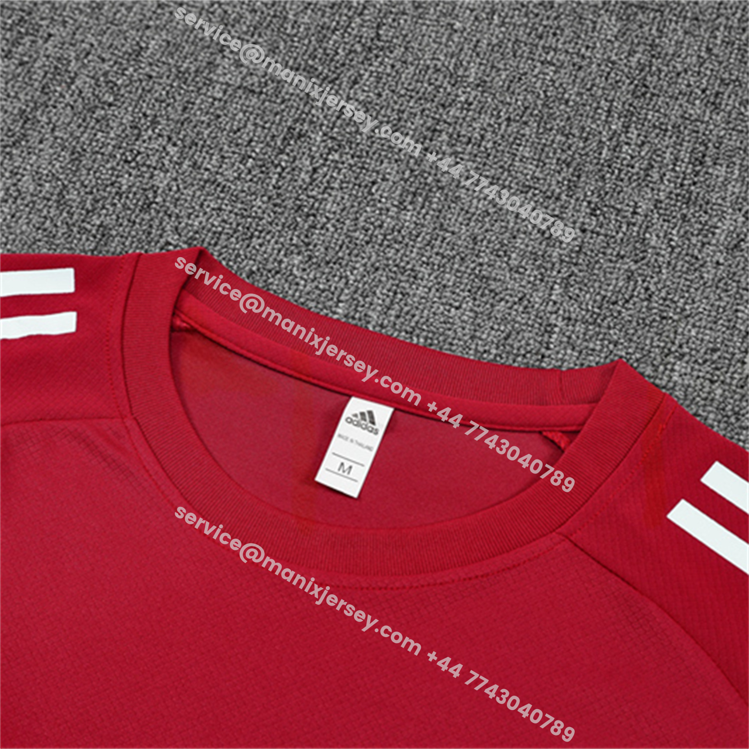 ManixJersey.com | Arsenal 25-26 Kids Short-Sleeve Training Set - Red Top & Green Shorts -Customize Name, Number and Patch | Worldwide Shipping