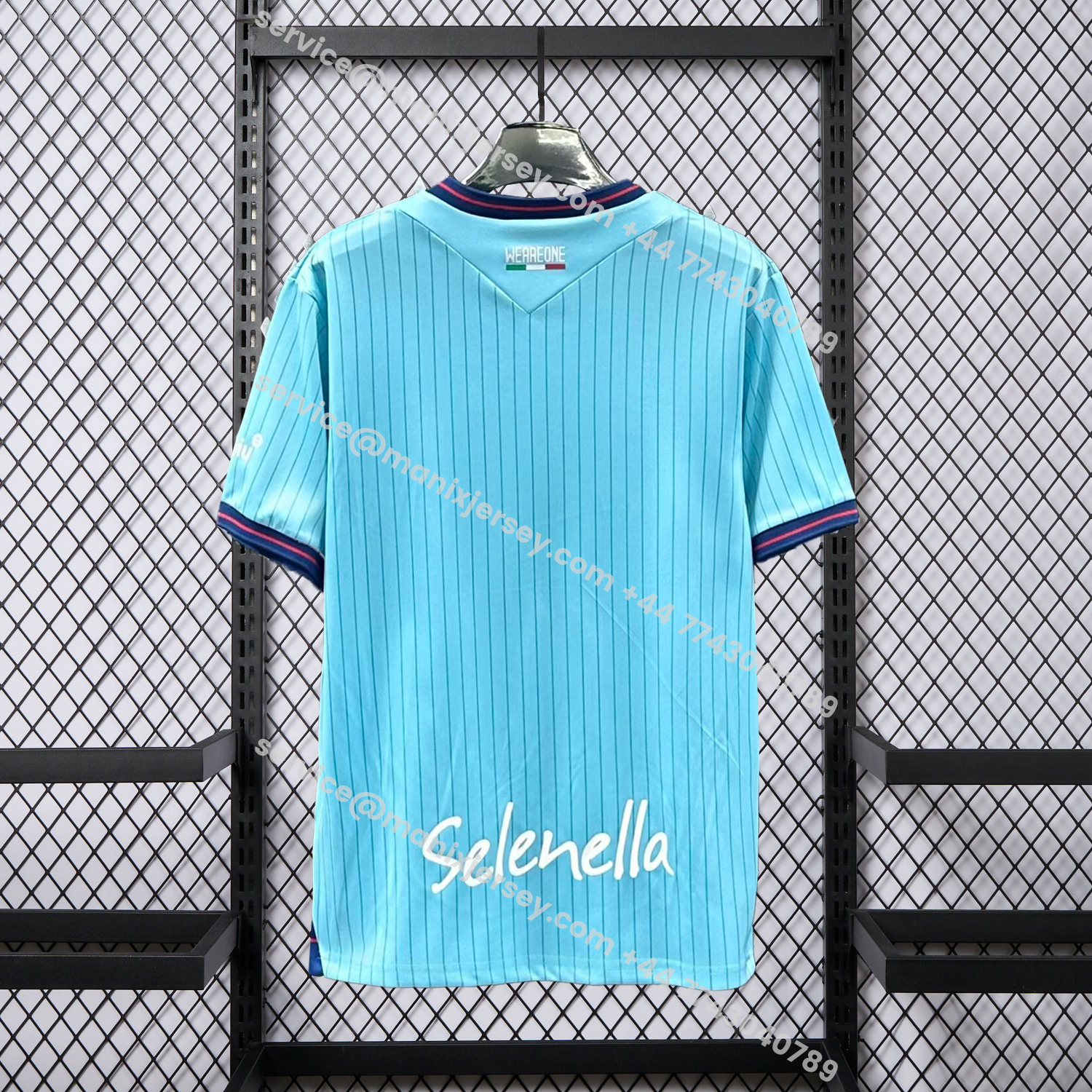 ManixJersey.com | Bologna 25-26 Third Blue Jersey - Fans Version -Customize Name, Number and Patch | Worldwide Shipping