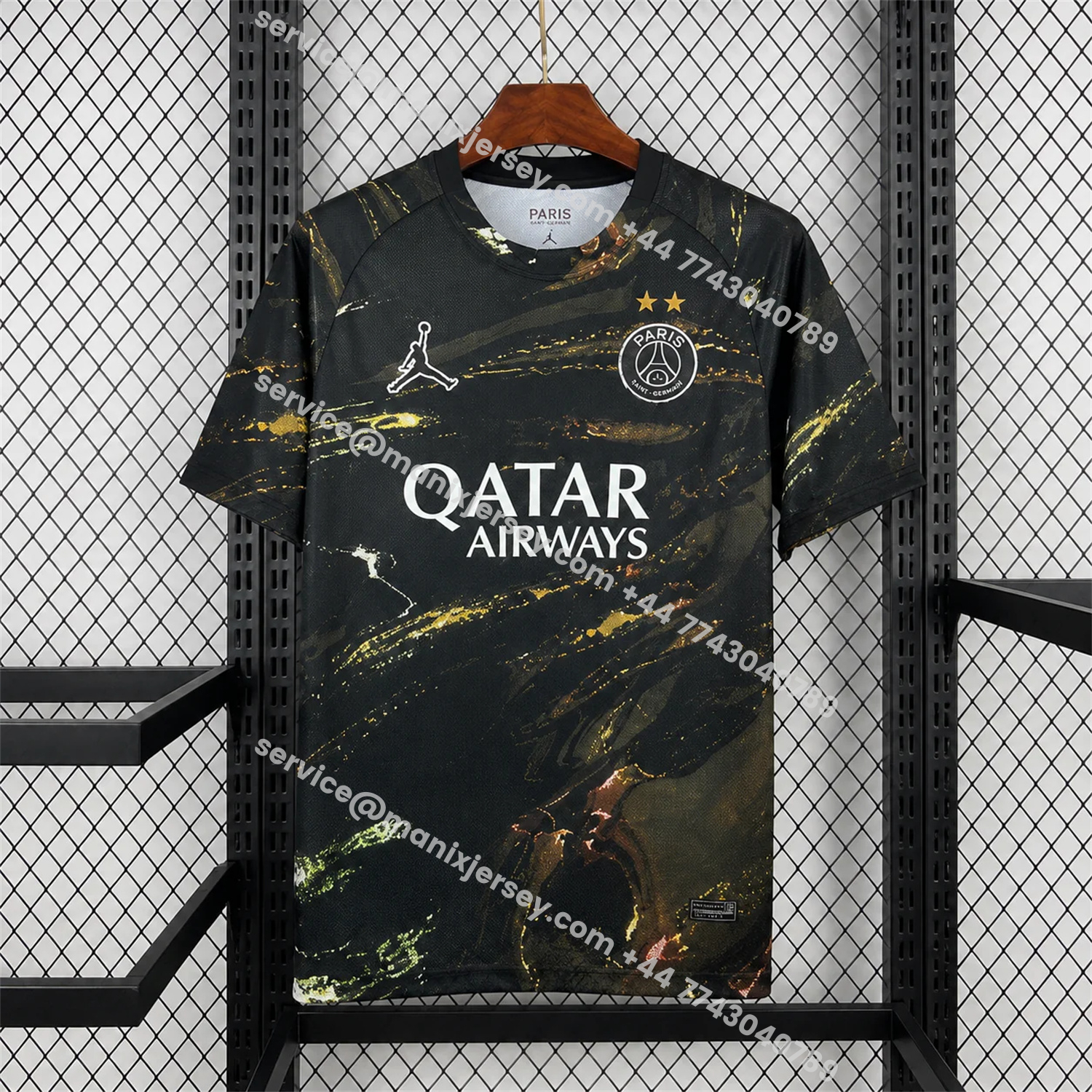 【Champion 26 Font】Paris Saint-Germain PSG 25-26 Night Version Fifth Jersey - Fans Version:football jersey mysite: unitedjerseyfootball 邓江浪:football