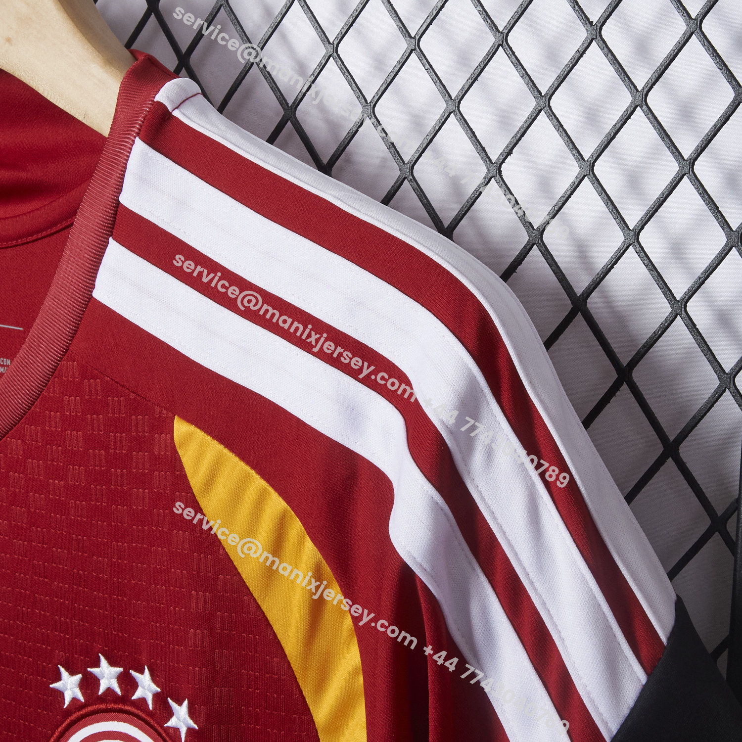 ManixJersey.com | Germany 2026 Red Pre-Match Training Jersey - Fans Version -Customize Name, Number and Patch | Worldwide Shipping