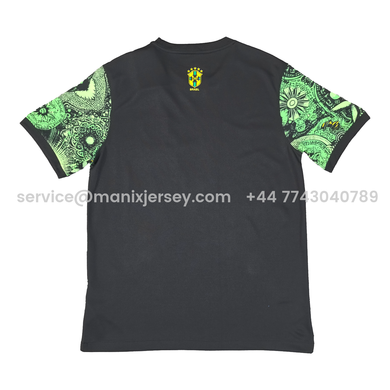 ManixJersey.com | Brazil 25-26 Jesus Green Special Jersey - Fans Version -Customize Name, Number and Patch | Worldwide Shipping