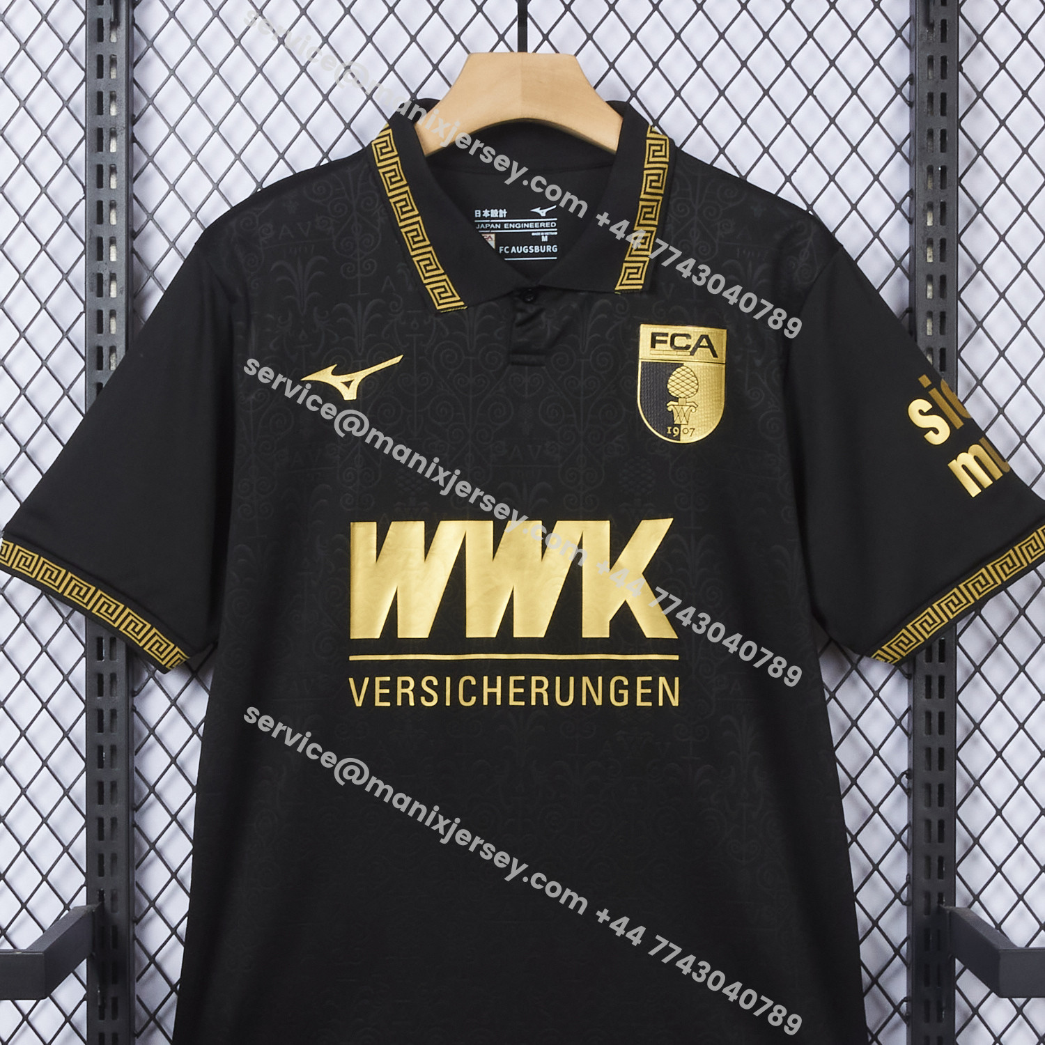 ManixJersey.com | Augsburg 25-26 Third Jersey - Fans Version -Customize Name, Number and Patch | Worldwide Shipping