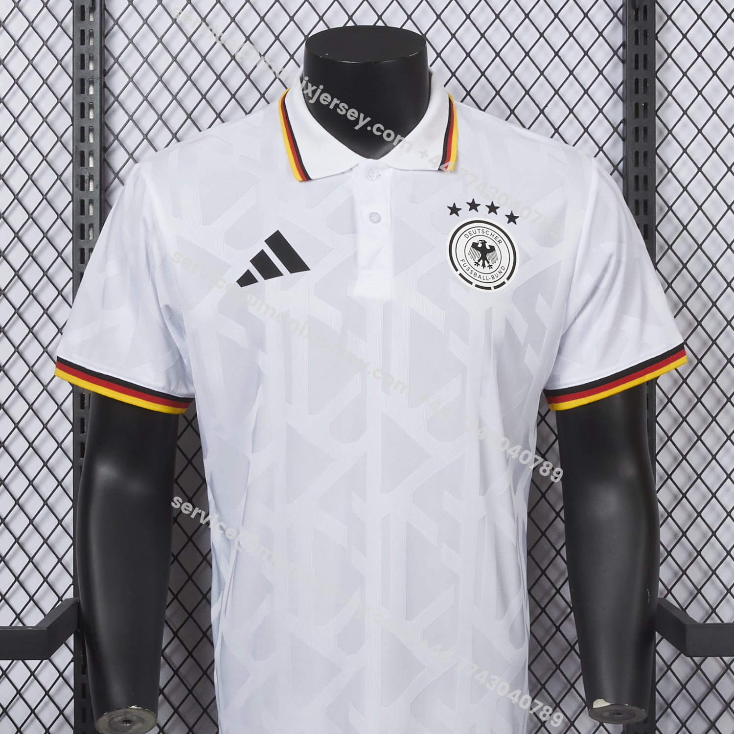 Germany 2026 White Special Edition Polo Jersey - Player Version:football jersey mysite: unitedjerseyfootball 邓江浪:football
