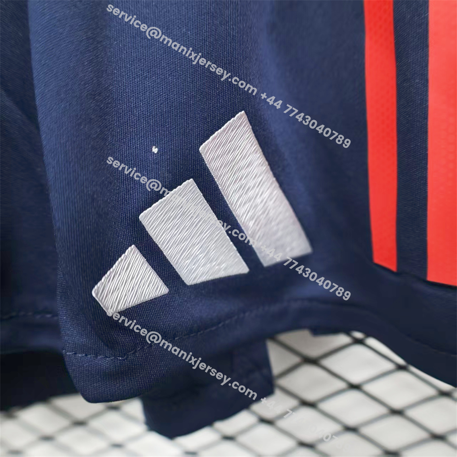ManixJersey.com | Arsenal 25-26 Away Blue Shorts - Player Version -Customize Name, Number and Patch | Worldwide Shipping