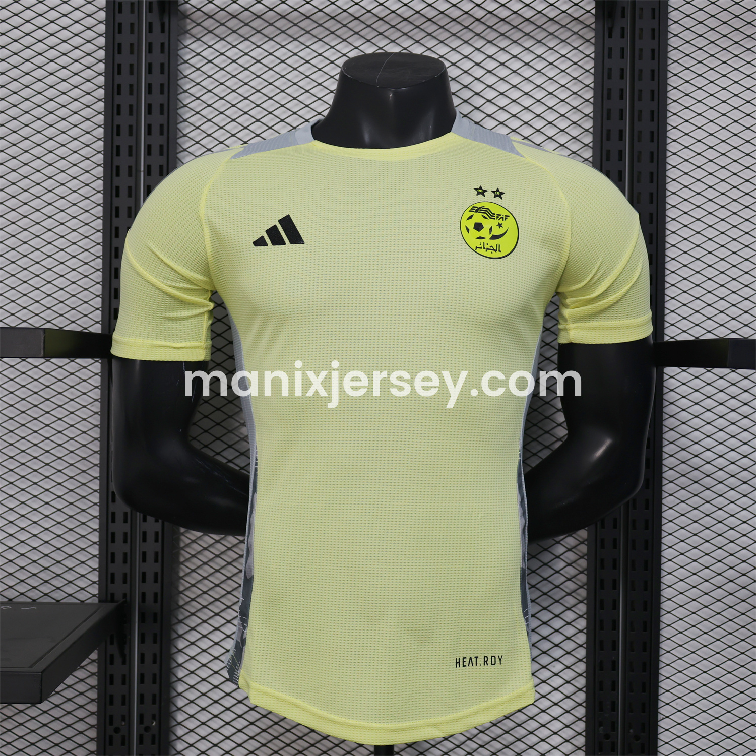 ManixJersey.com | Algeria 25-26 Yellow Special Edition Jersey - Player Version -Customize Name, Number and Patch | Worldwide Shipping