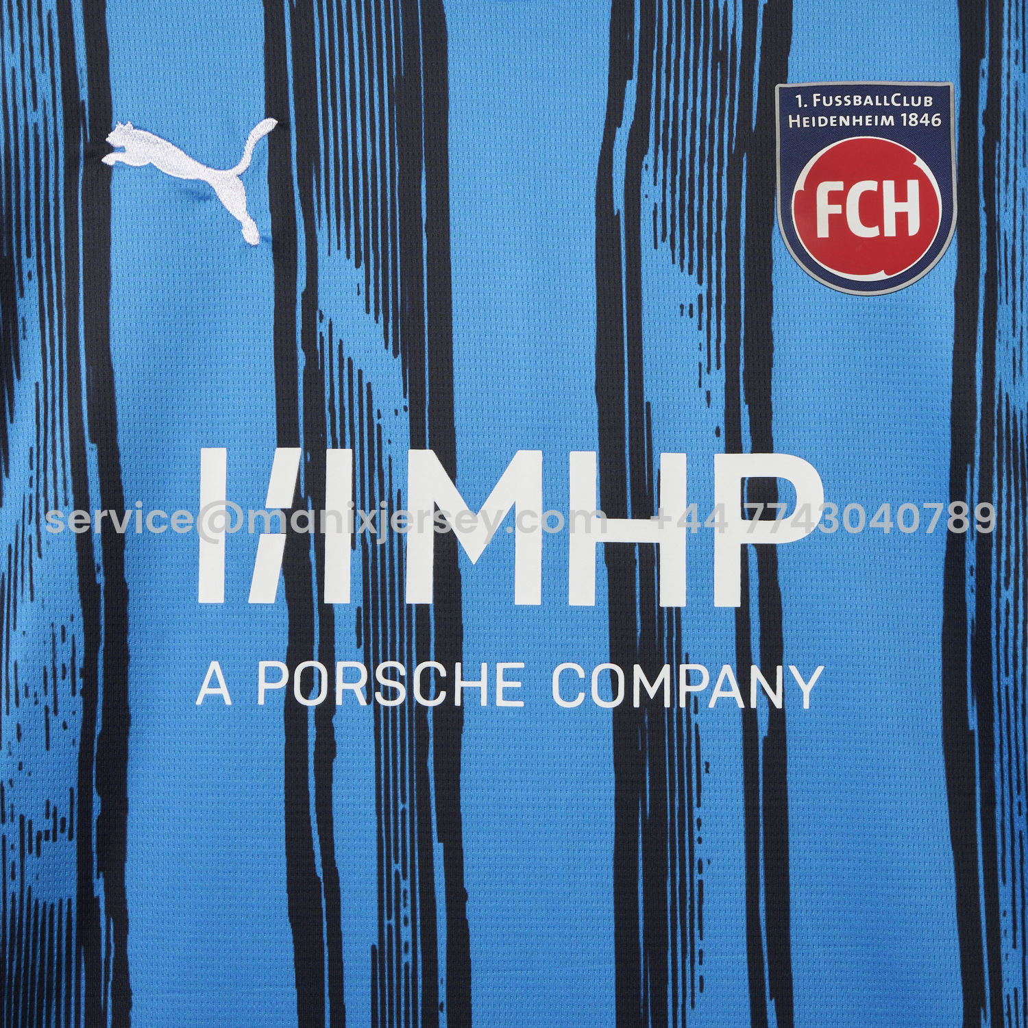 ManixJersey.com | FC Heidenheim 25-26 Away Jersey - Fans Version -Customize Name, Number and Patch | Worldwide Shipping