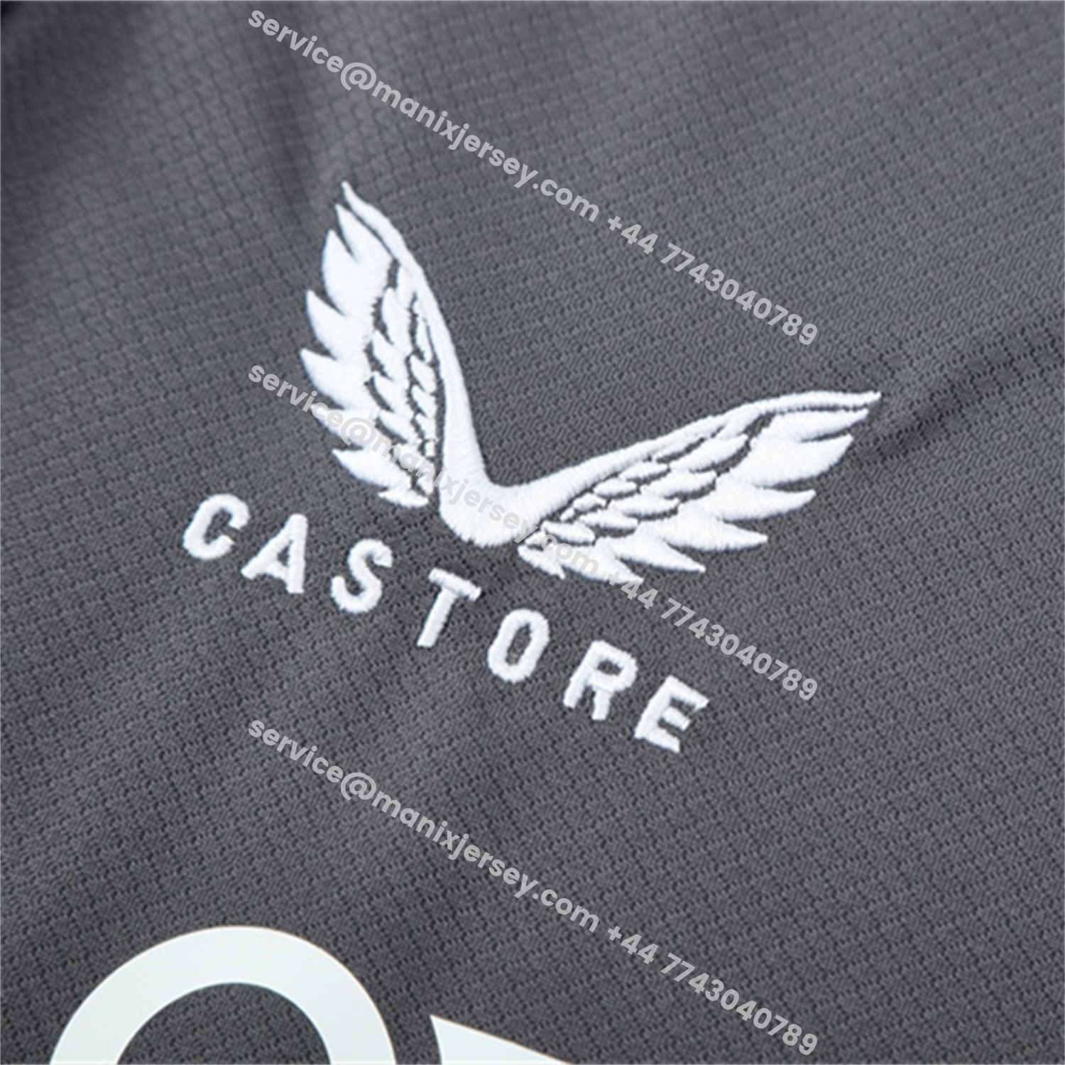 ManixJersey.com | Feyenoord 25-26 Short-Sleeve Training Set - Dark Gray Top & Dark Gray Shorts -Customize Name, Number and Patch | Worldwide Shipping