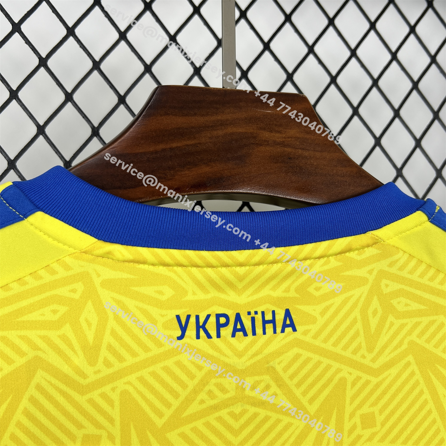 ManixJersey.com | Ukraine 2026 Home Jersey - Fans Version -Customize Name, Number and Patch | Worldwide Shipping