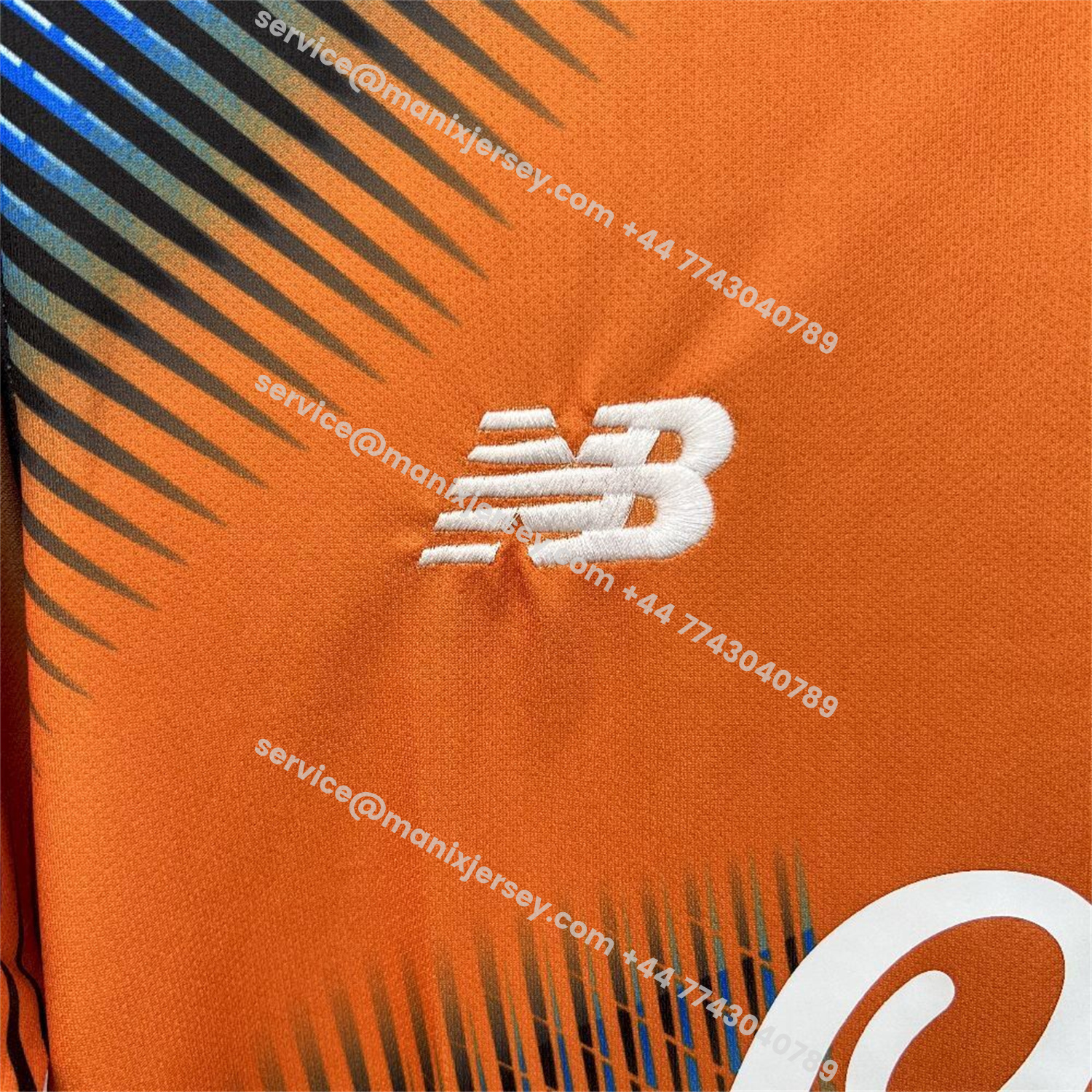 ManixJersey.com | Atalanta 25-26 Third Orange And Blue Jersey - Fans Version -Customize Name, Number and Patch | Worldwide Shipping