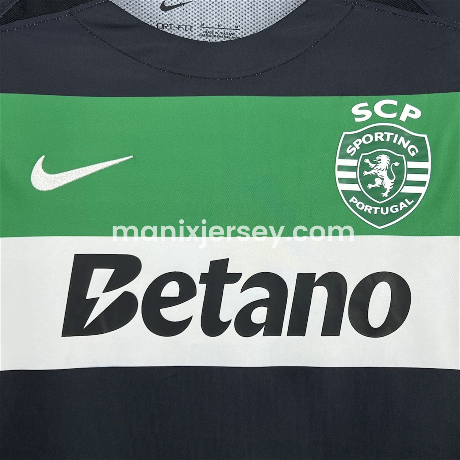 ManixJersey.com | Women's Sporting CP Portugal 24-25 Home Jersey - Fans Version -Customize Name, Number and Patch | Worldwide Shipping