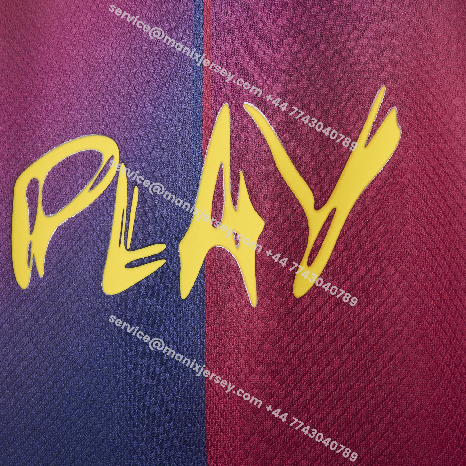 ManixJersey.com | Barcelona 25-26 Ed Sheeran Home Special Jersey - Fans Version -Customize Name, Number and Patch | Worldwide Shipping