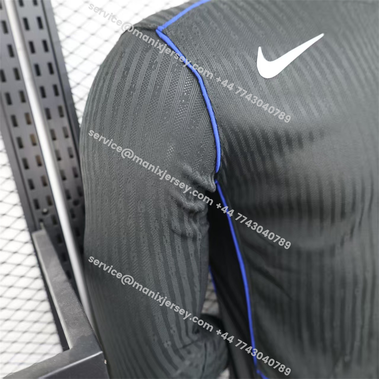 ManixJersey.com | C.H.E.L.S.E.A 25-26 Third Long Unsponsored Black Jersey - Player Version -Customize Name, Number and Patch | Worldwide Shipping